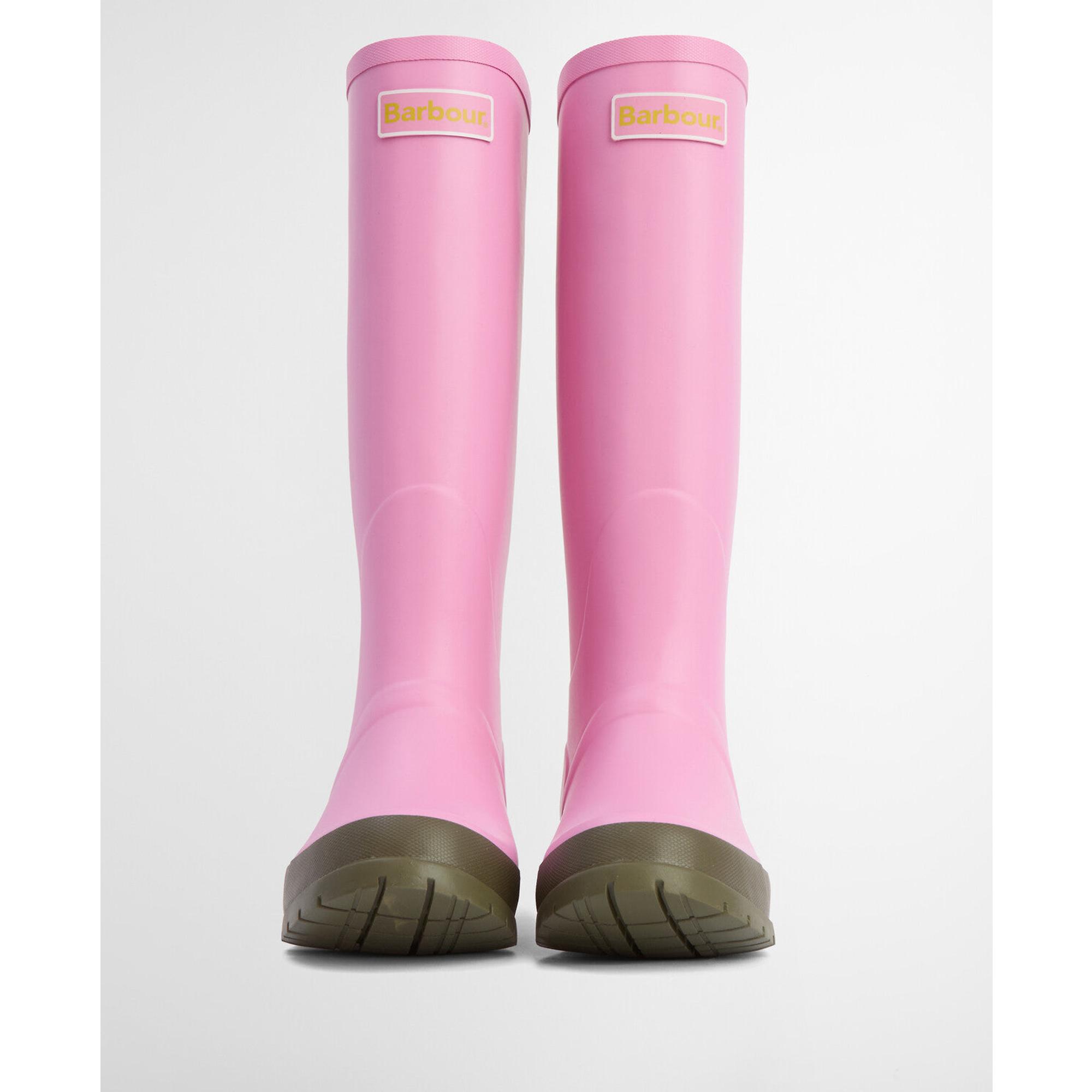 Product image 4 of 9 of Barbour Women's Abbey Tall Wellington Boots - Pink