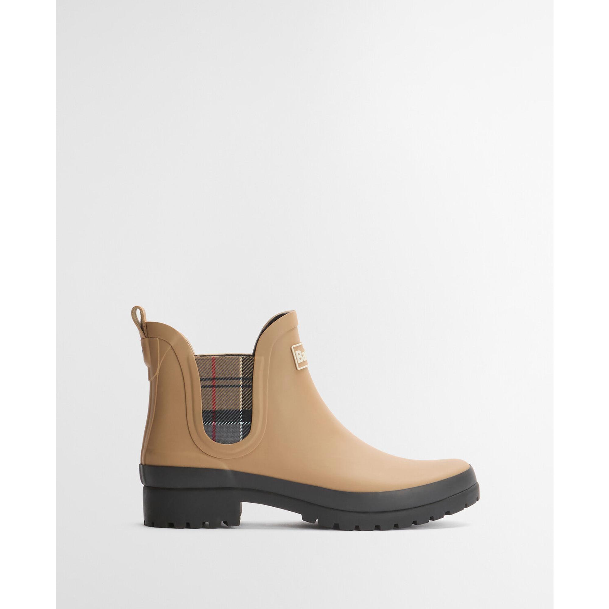 Product image 2 of 11 of Barbour Women's Mallow Chelsea Welly - Beige/Dress Tartan