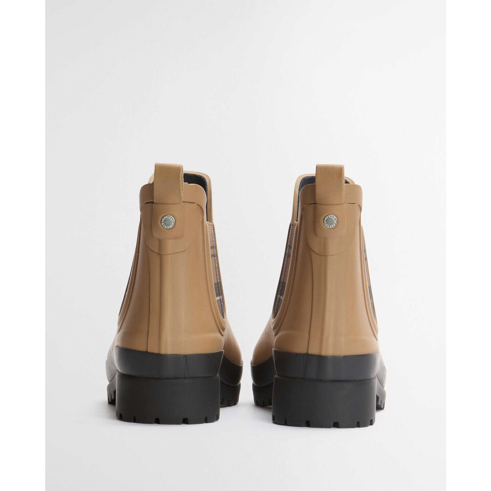 Product image 4 of 11 of Barbour Women's Mallow Chelsea Welly - Beige/Dress Tartan
