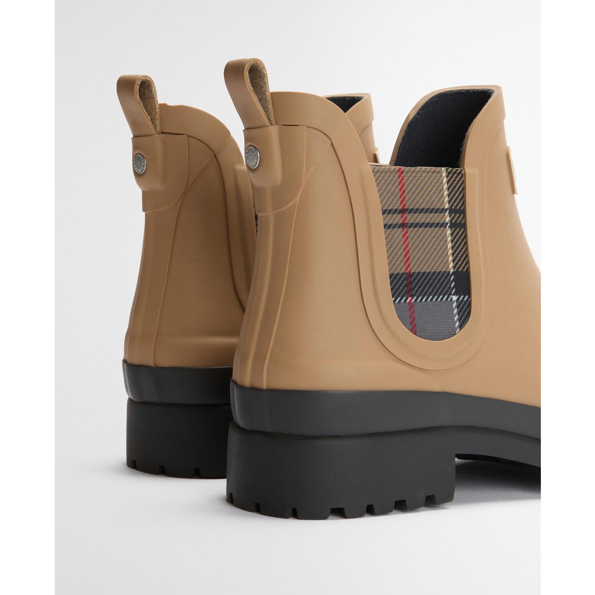 Product image 7 of 11 of Barbour Women's Mallow Chelsea Welly - Beige/Dress Tartan