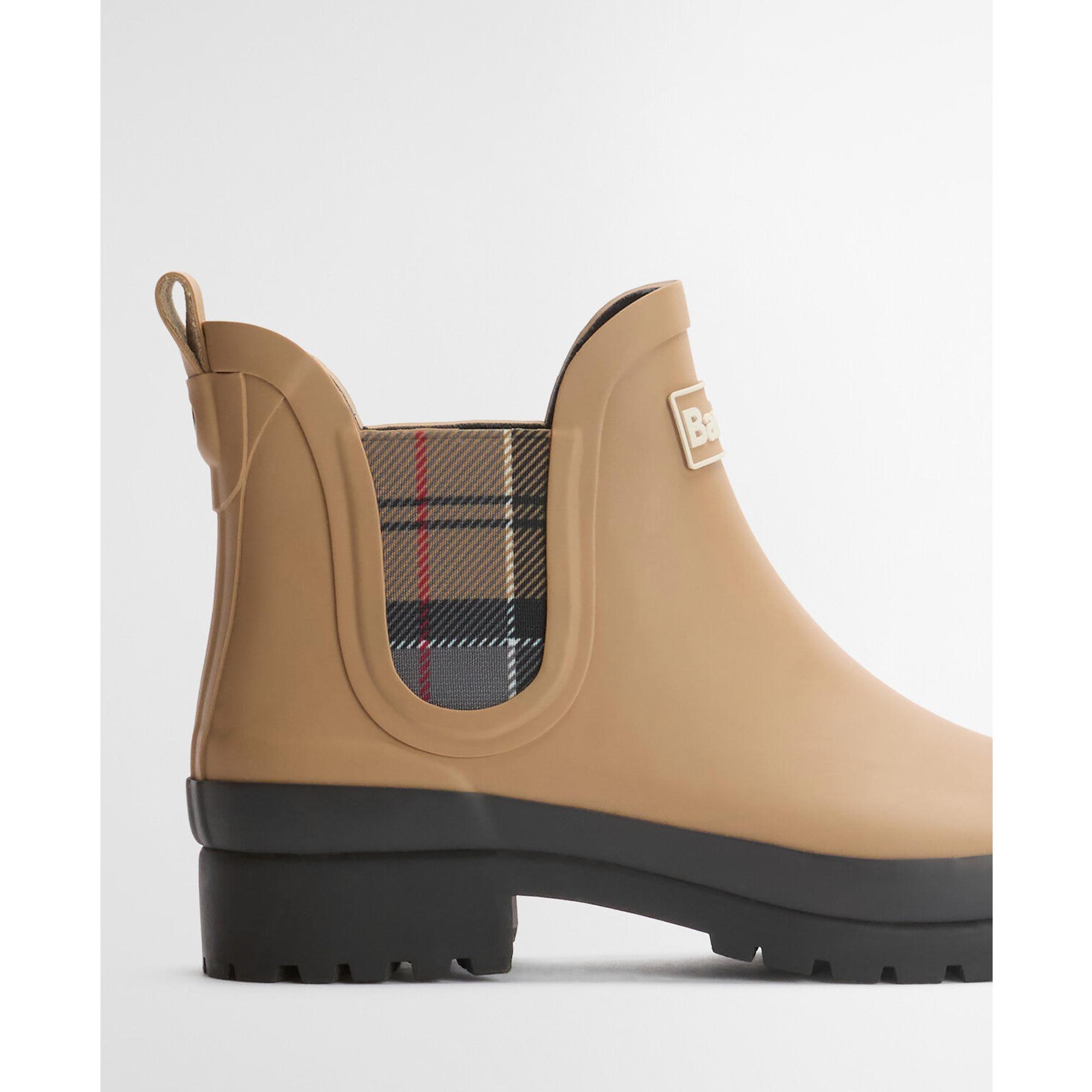 Product image 8 of 11 of Barbour Women's Mallow Chelsea Welly - Beige/Dress Tartan