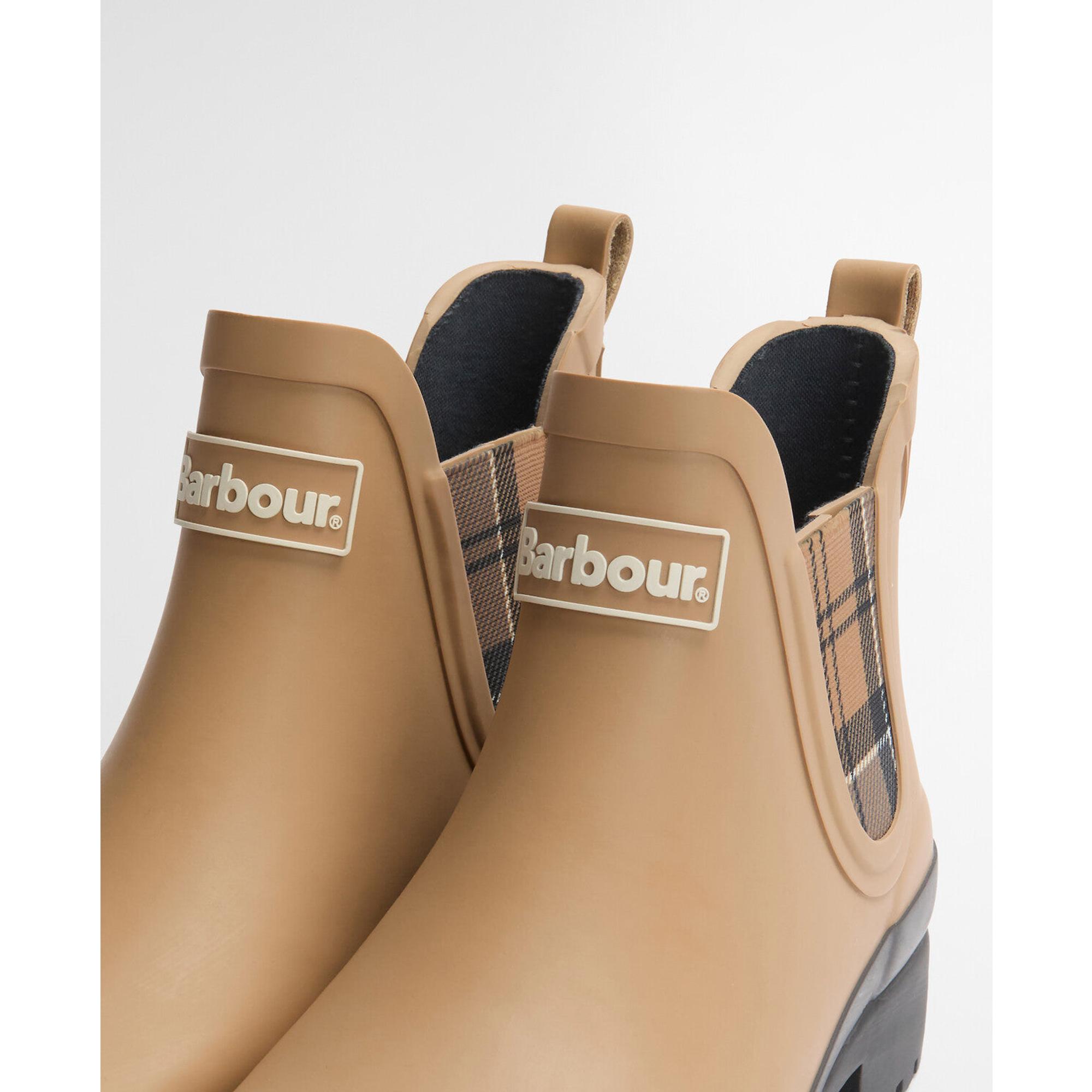 Product image 9 of 11 of Barbour Women's Mallow Chelsea Welly - Beige/Dress Tartan