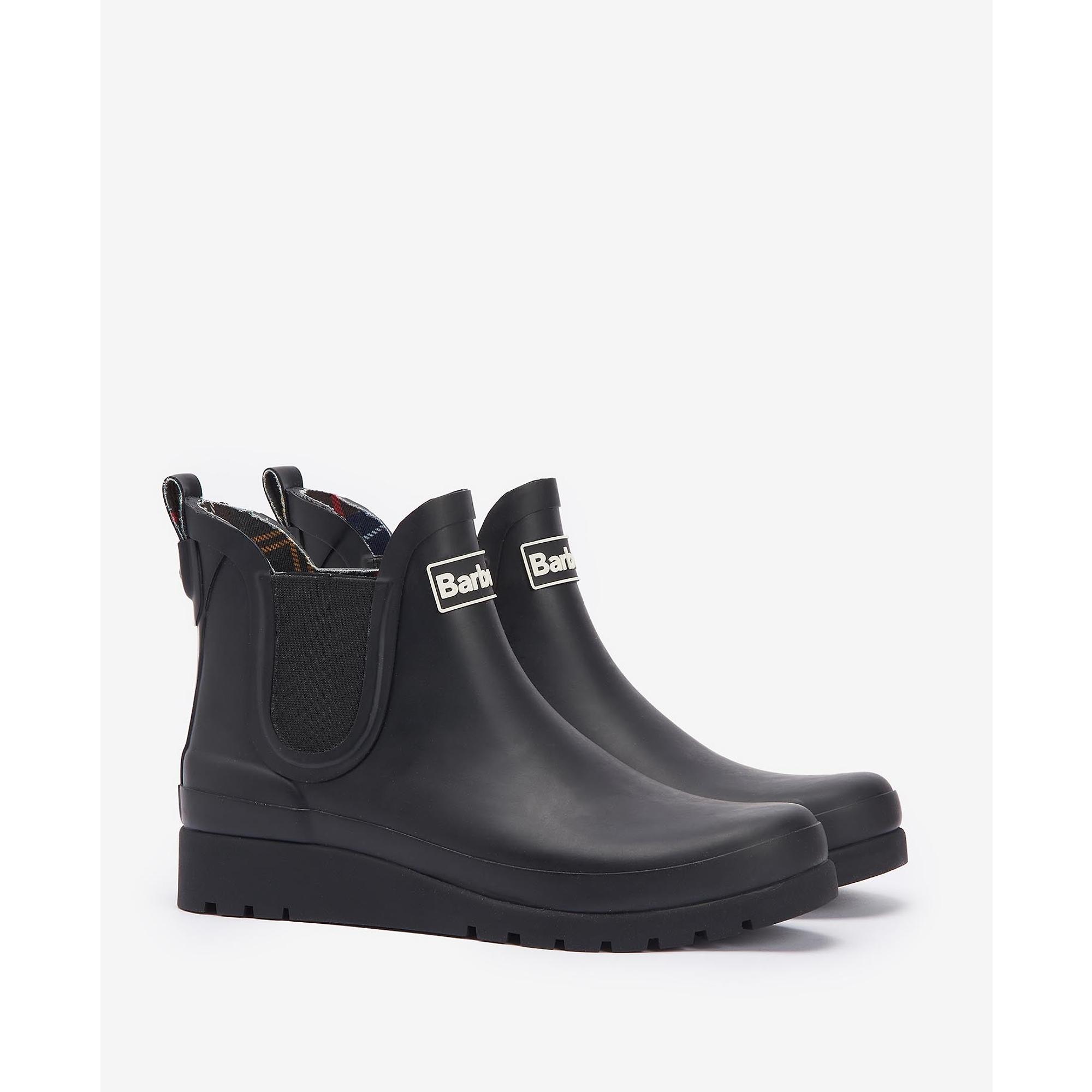 Product image 2 of 5 of Barbour Women's Clifton Wedge Ankle Wellingtons - Black