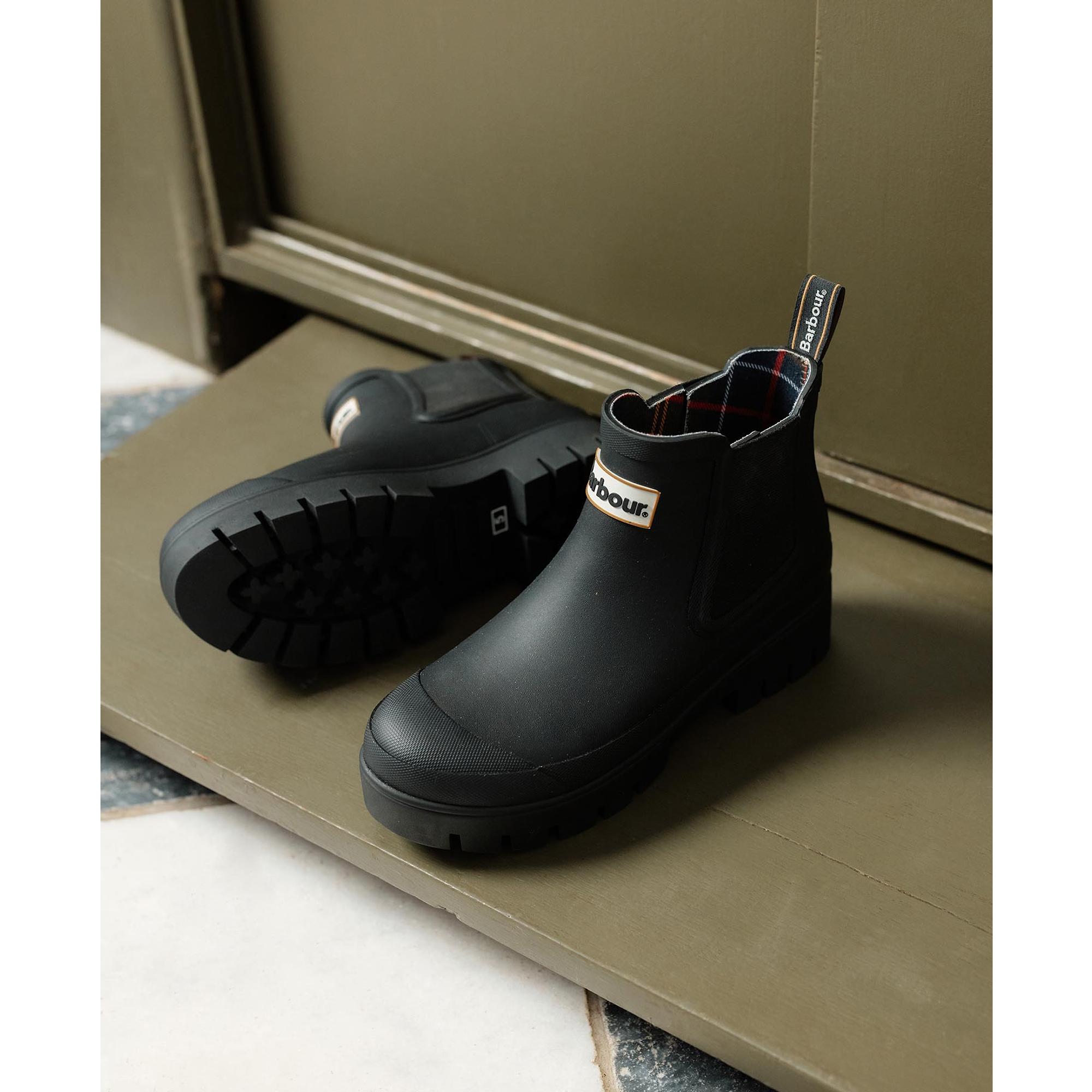 Product image 7 of 7 of Barbour Women's Halton Ankle Wellingtons - Black