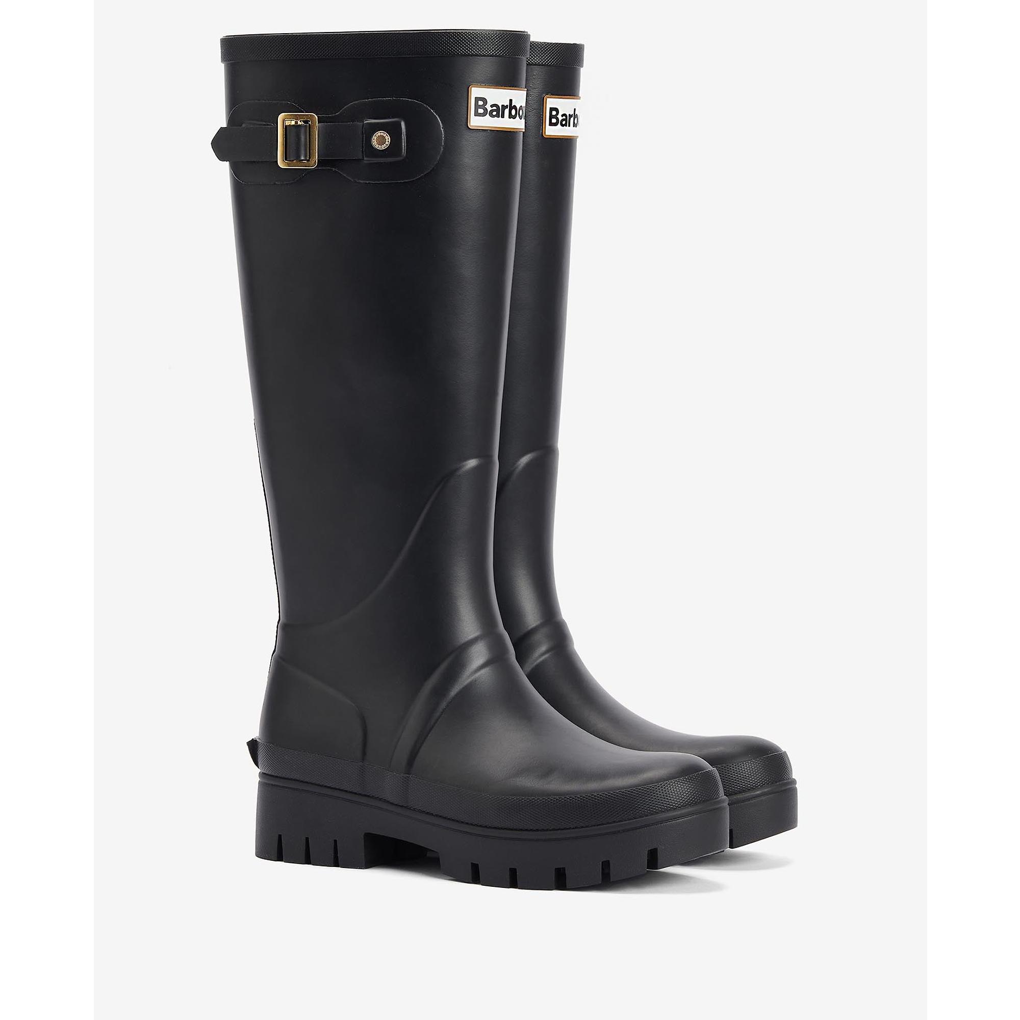 Product image 2 of 6 of Barbour Women's Snowdon Wellington Boots - Black
