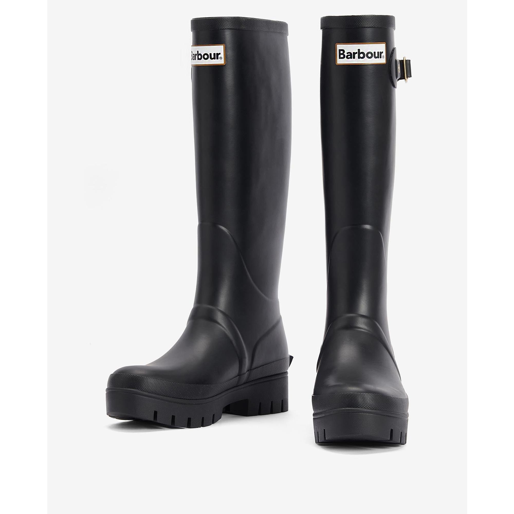 Product image 3 of 6 of Barbour Women's Snowdon Wellington Boots - Black