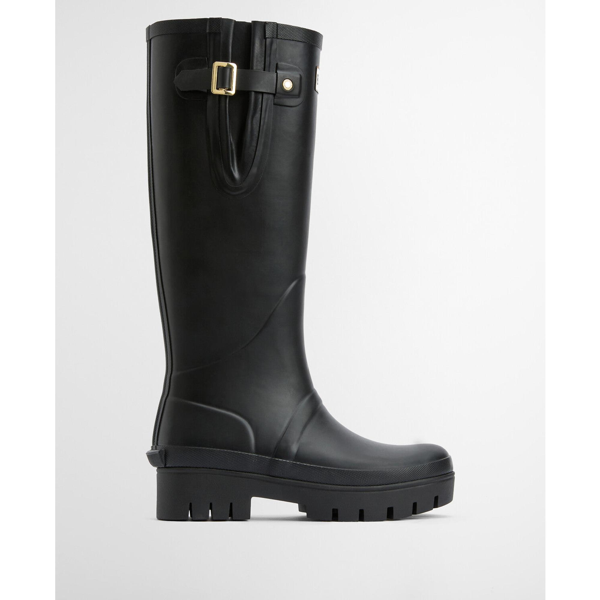Product image 2 of 11 of Barbour Women's Leighton Tall Wellington Boots - Black