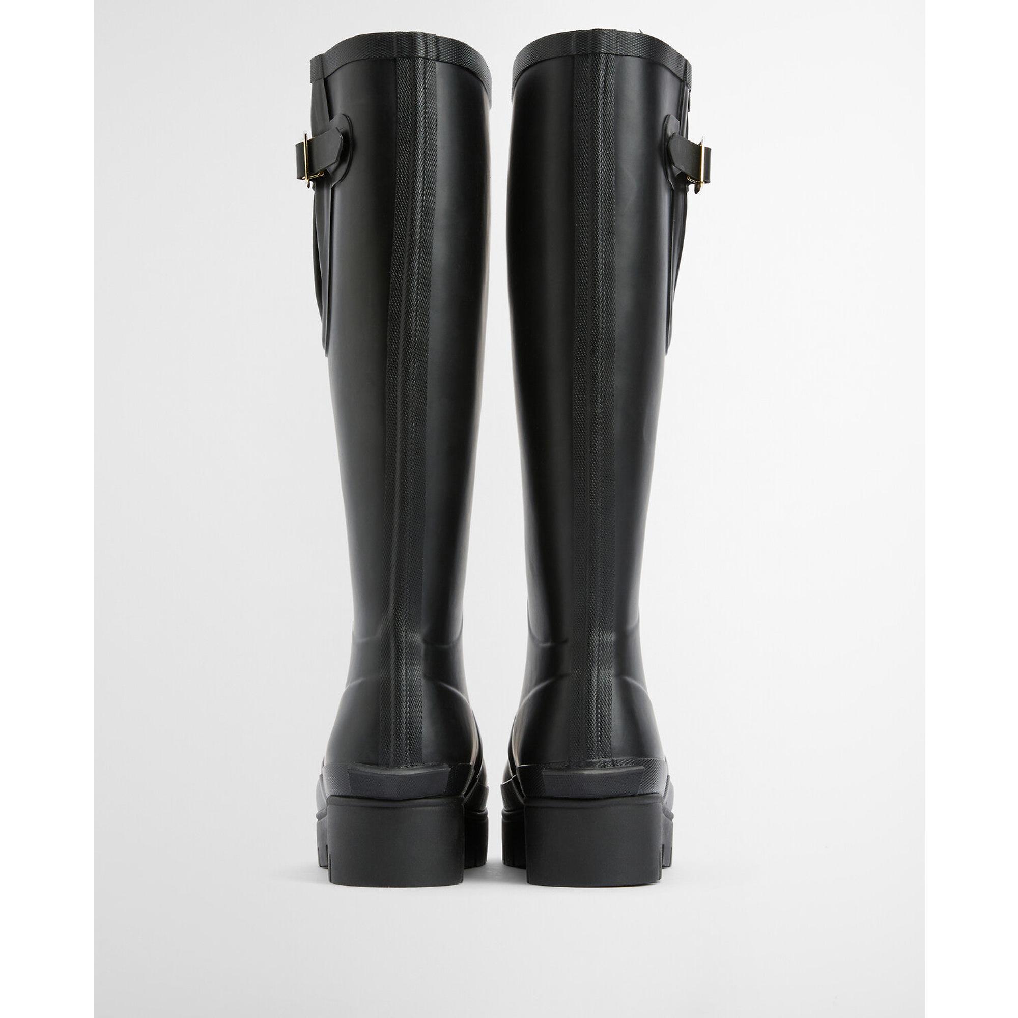 Product image 4 of 11 of Barbour Women's Leighton Tall Wellington Boots - Black