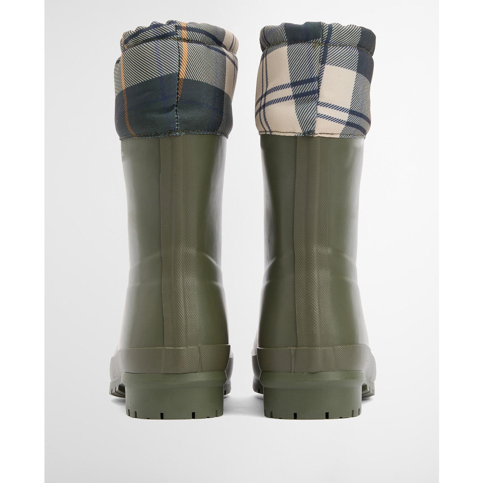 Product image 3 of 10 of Barbour Women's Mowbray Mid Wellington Boots - Olive/Ancient Tartan