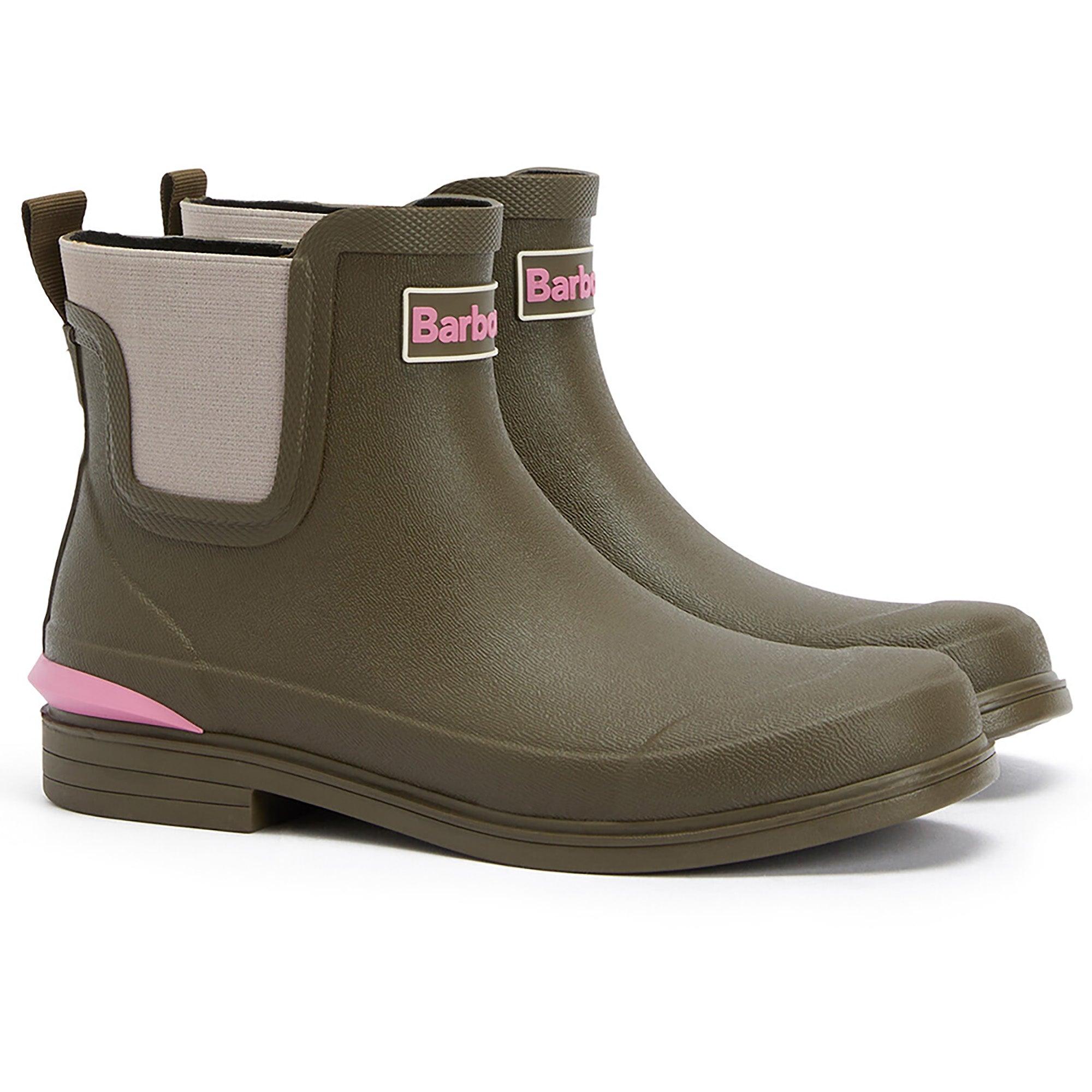 Product image 1 of 12 of Barbour Women's Abbeyfield Packable Ankle Wellingtons - Olive