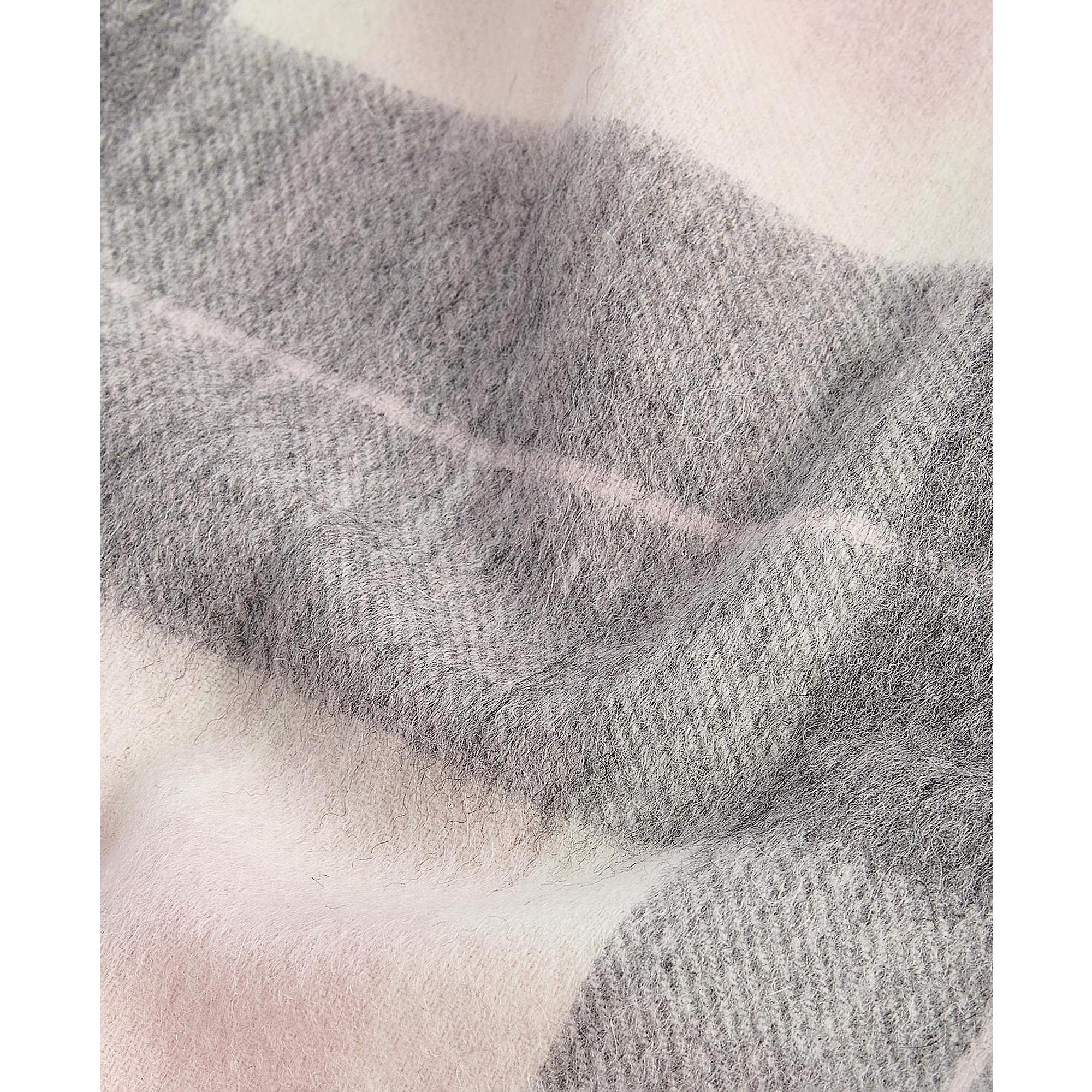 Product image 4 of 4 of Barbour Women's Tartan Scarf - Pink/Grey Tartan