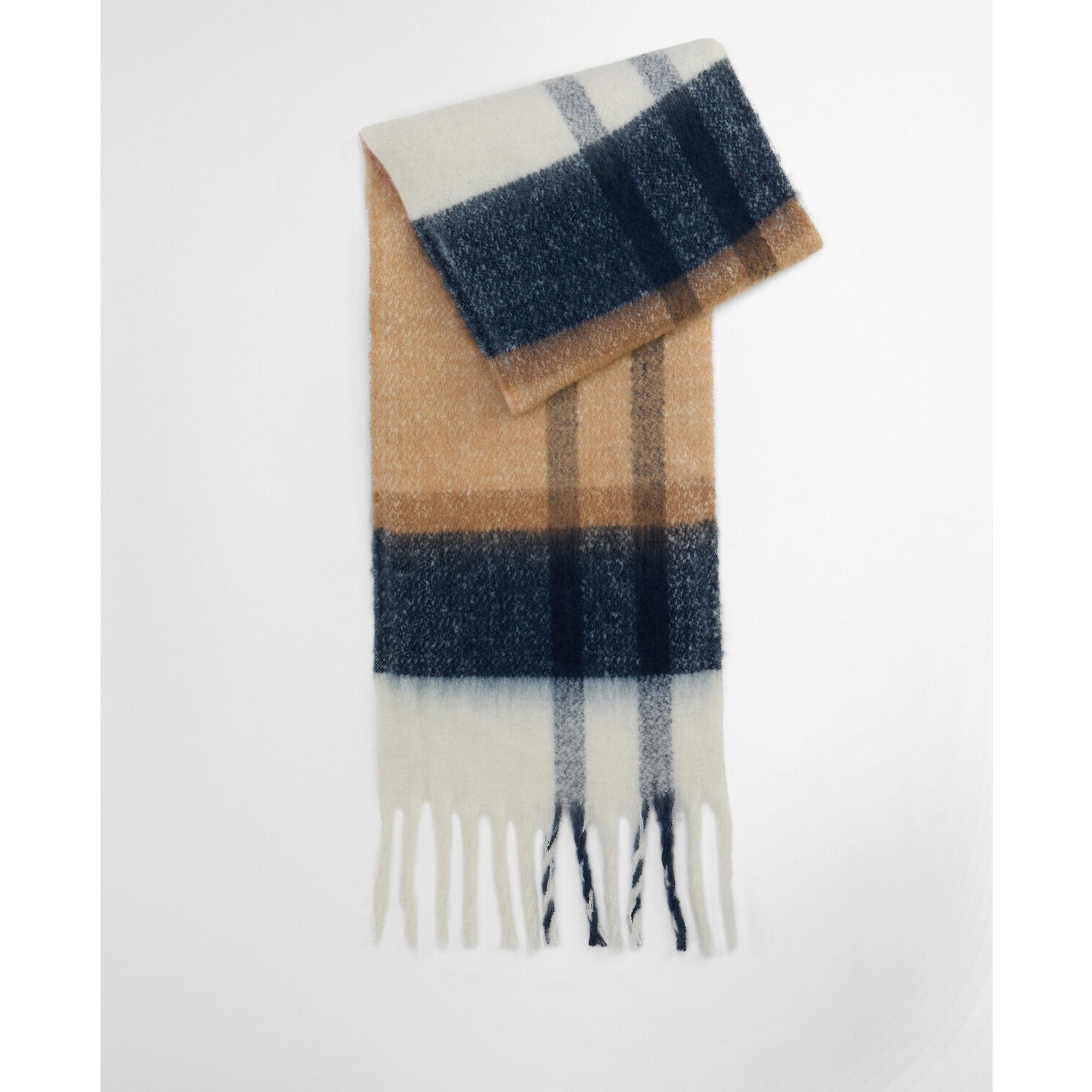 Product image 2 of 6 of Barbour Women's Isla Tartan Boucle Scarf - Hessian Tartan