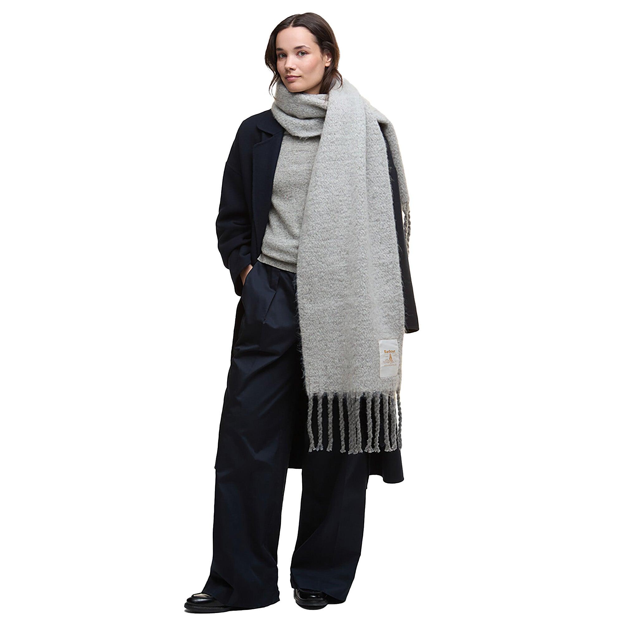 Product image 1 of 7 of Barbour Women's Ellison Scarf - Light Grey