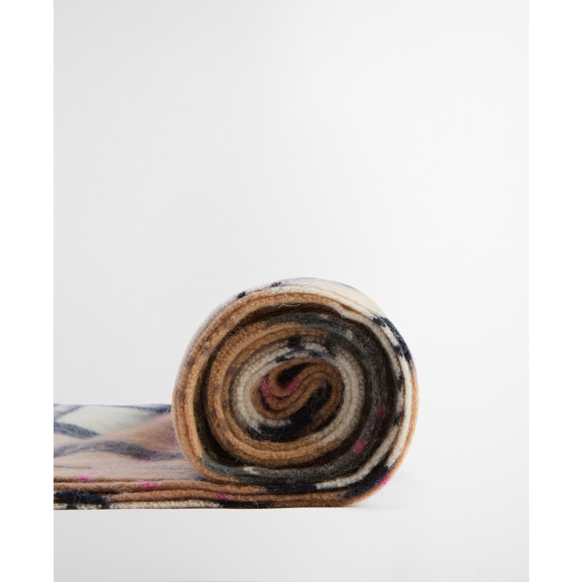 Product image 5 of 6 of Barbour Women's Serena Tartan Lambswool Scarf - Dress/Hessian