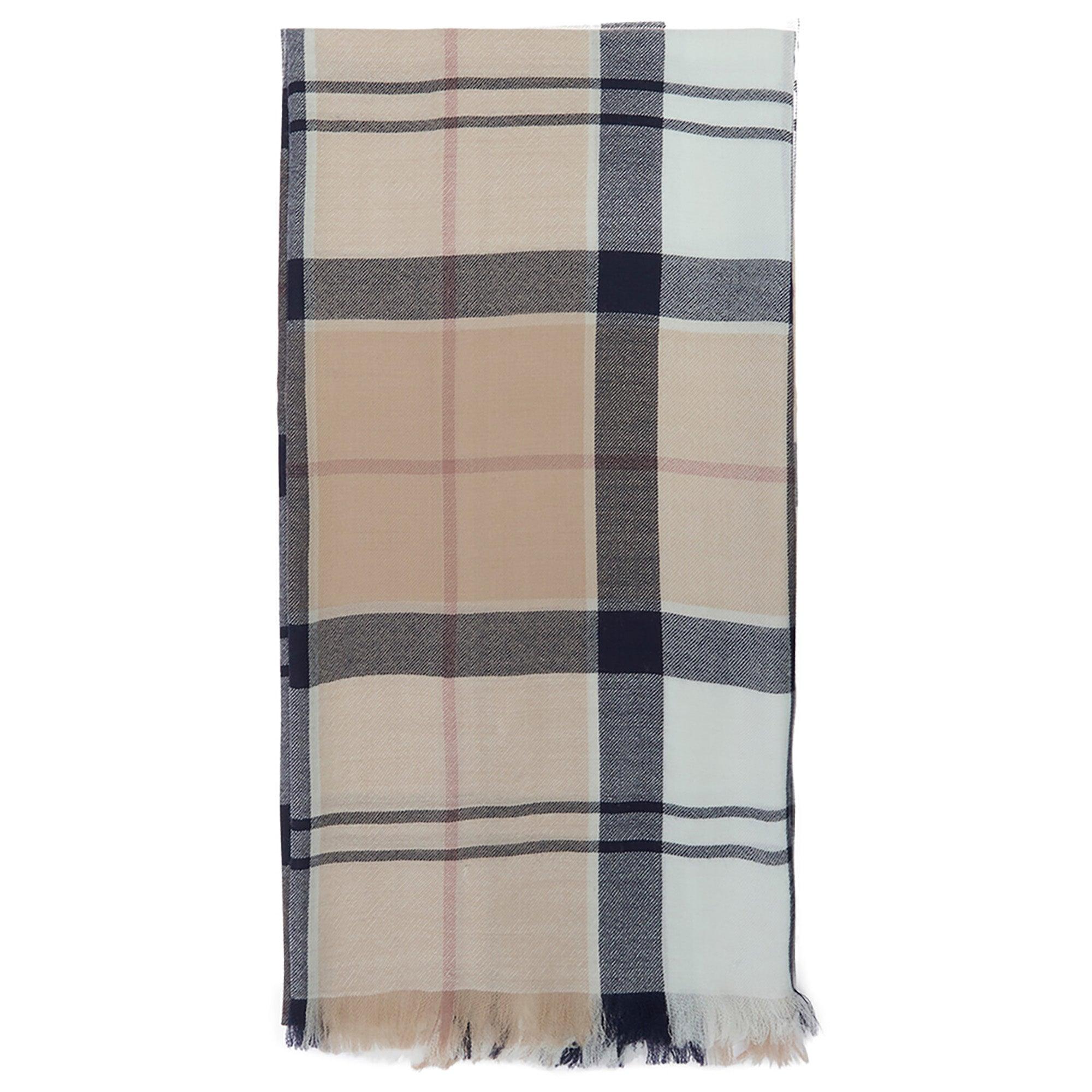 Product image 1 of 7 of Barbour Women's Verona Pashmina Scarf - Rosewood Tartan