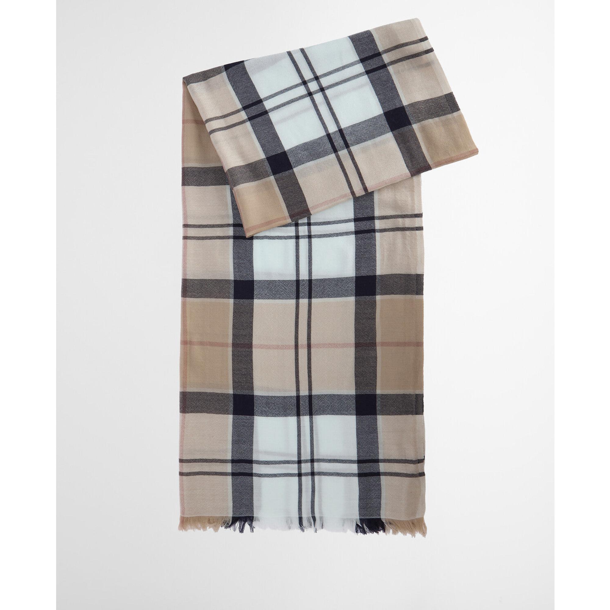 Product image 3 of 7 of Barbour Women's Verona Pashmina Scarf - Rosewood Tartan