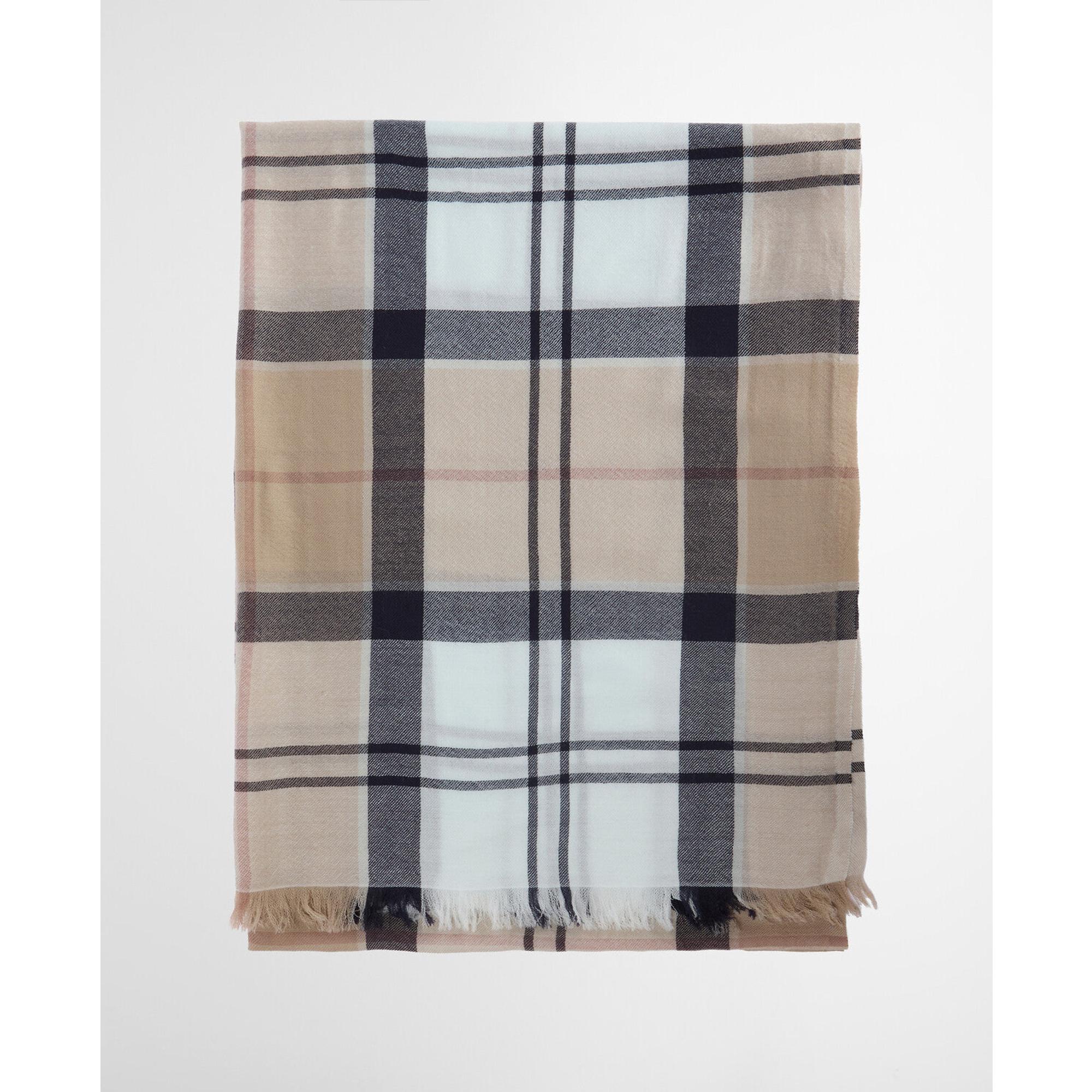 Product image 4 of 7 of Barbour Women's Verona Pashmina Scarf - Rosewood Tartan
