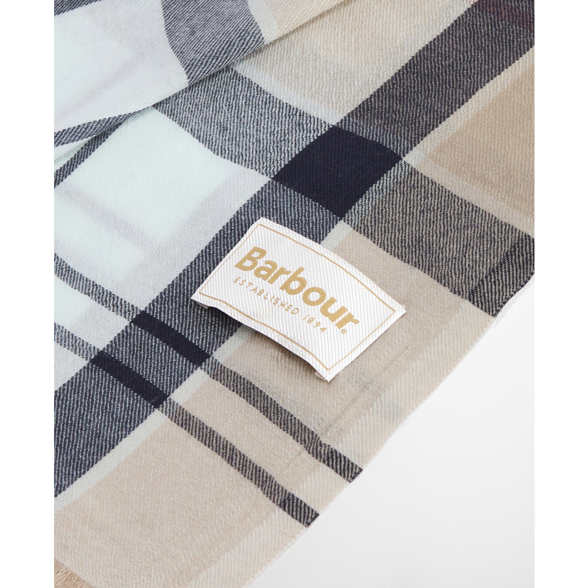 Product image 5 of 7 of Barbour Women's Verona Pashmina Scarf - Rosewood Tartan