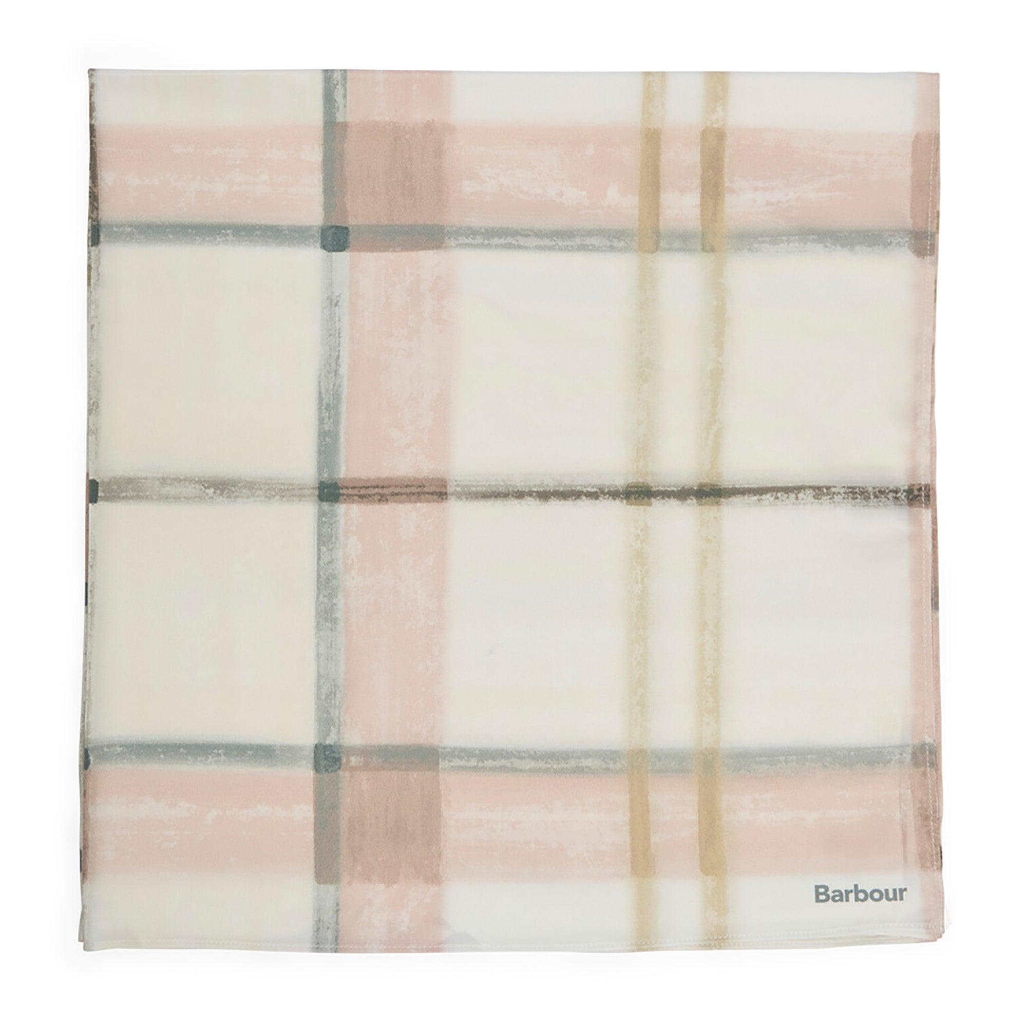 Product image 1 of 7 of Barbour Women's Gianna Head Scarf - Silver Peony Check