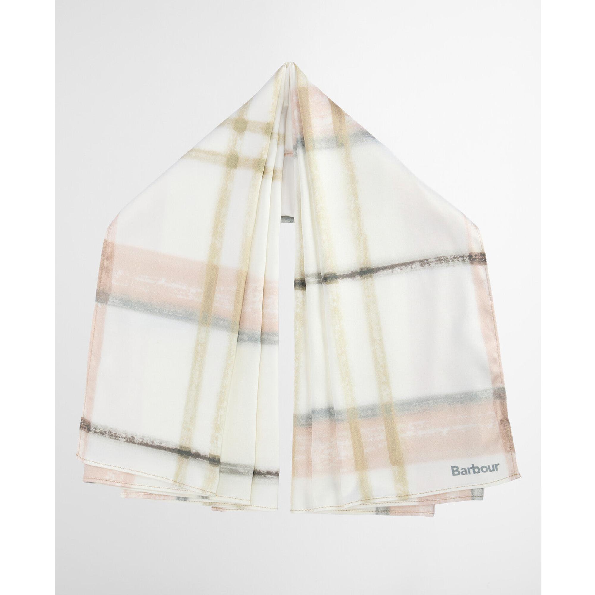 Product image 5 of 7 of Barbour Women's Gianna Head Scarf - Silver Peony Check