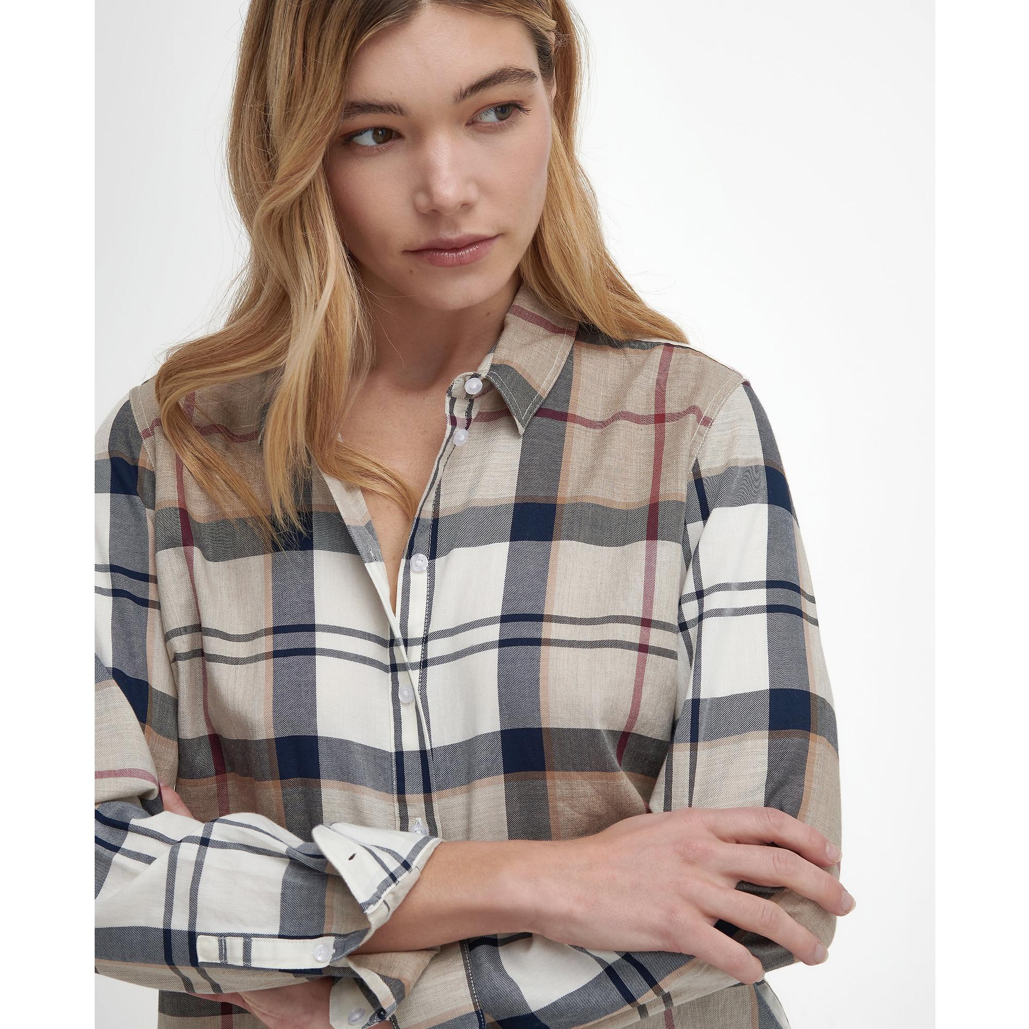 Product image 6 of 7 of Barbour Women's Bredon Regular Shirt - Hessian