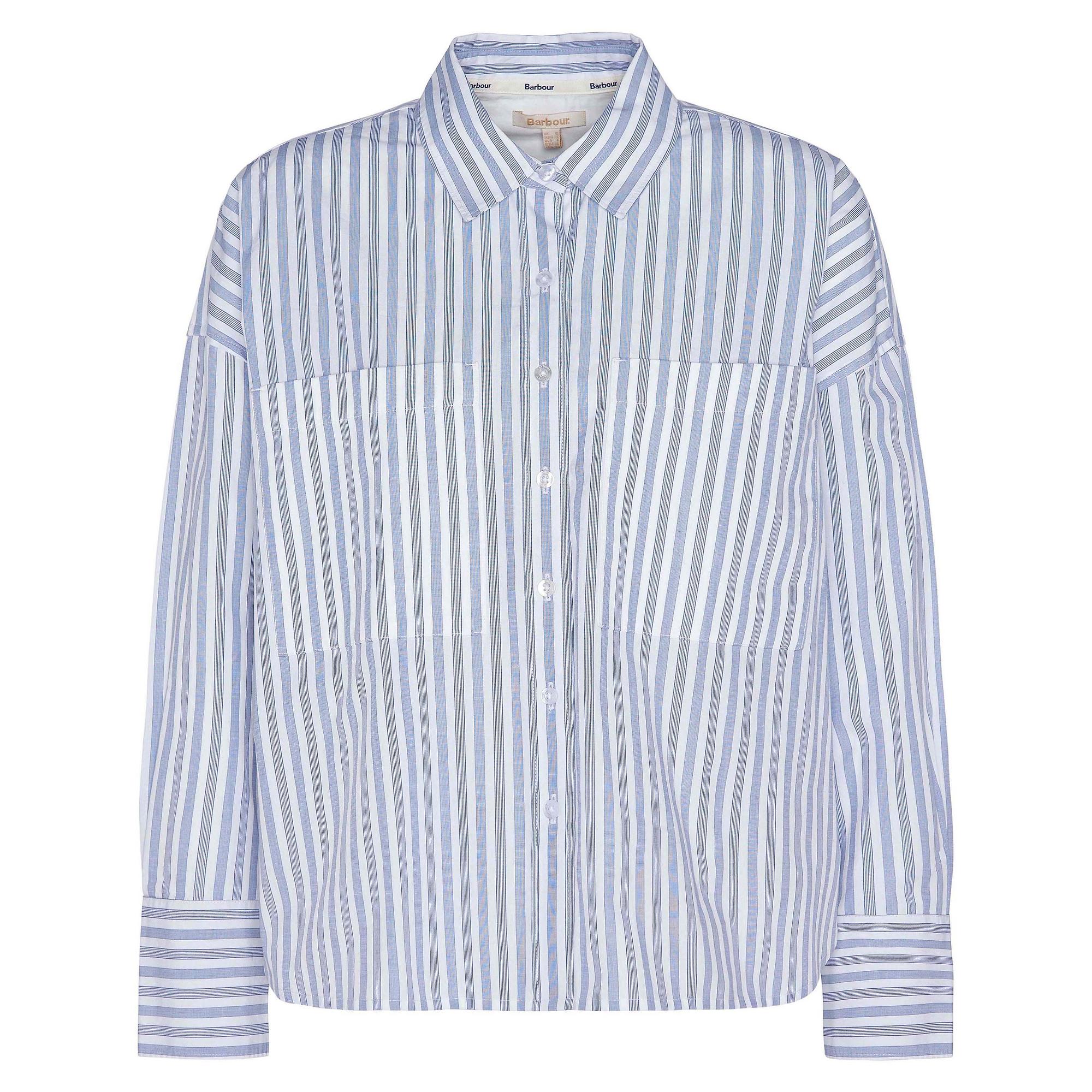 Product image 1 of 7 of Barbour Women's Violetta Striped Shirt - Chambray