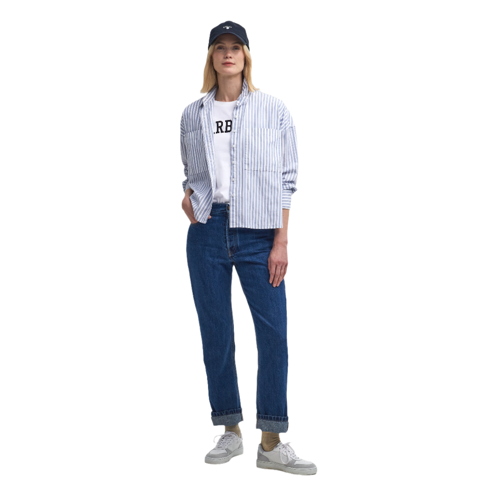 Product image 2 of 7 of Barbour Women's Violetta Striped Shirt - Chambray
