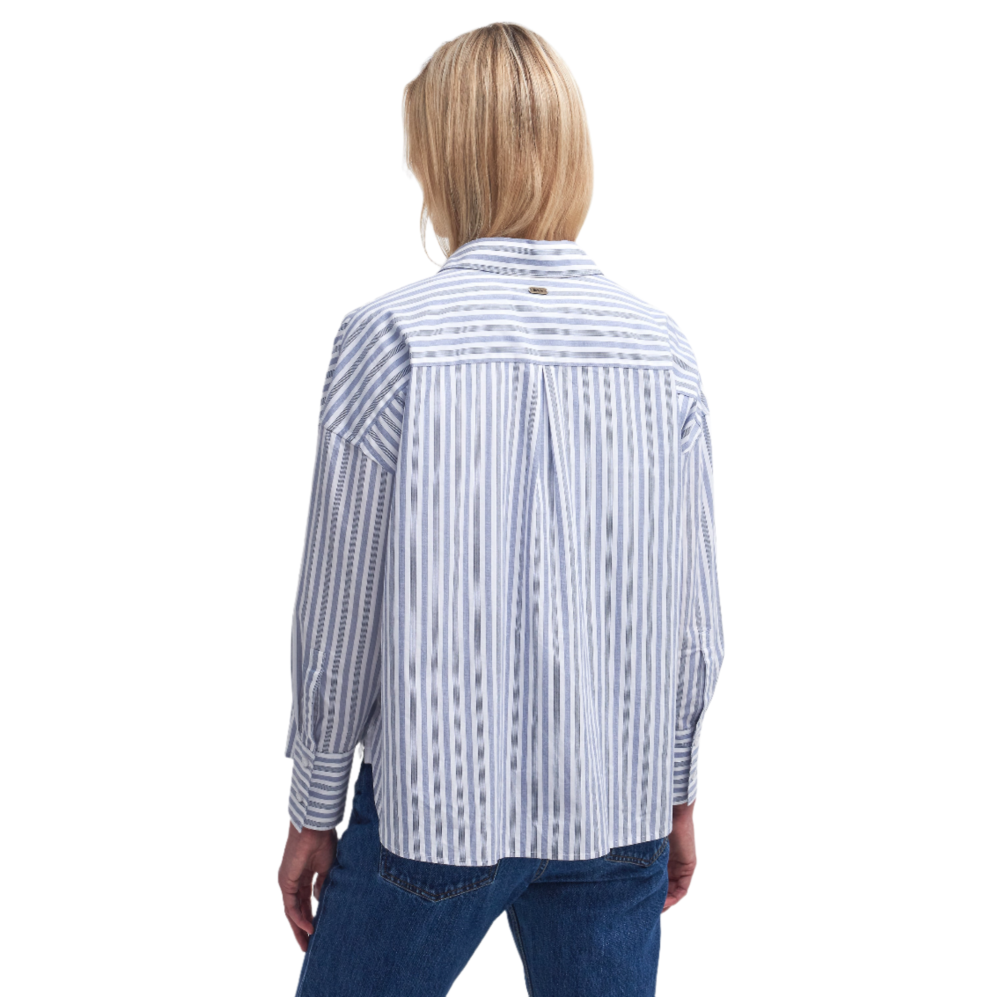 Product image 4 of 7 of Barbour Women's Violetta Striped Shirt - Chambray