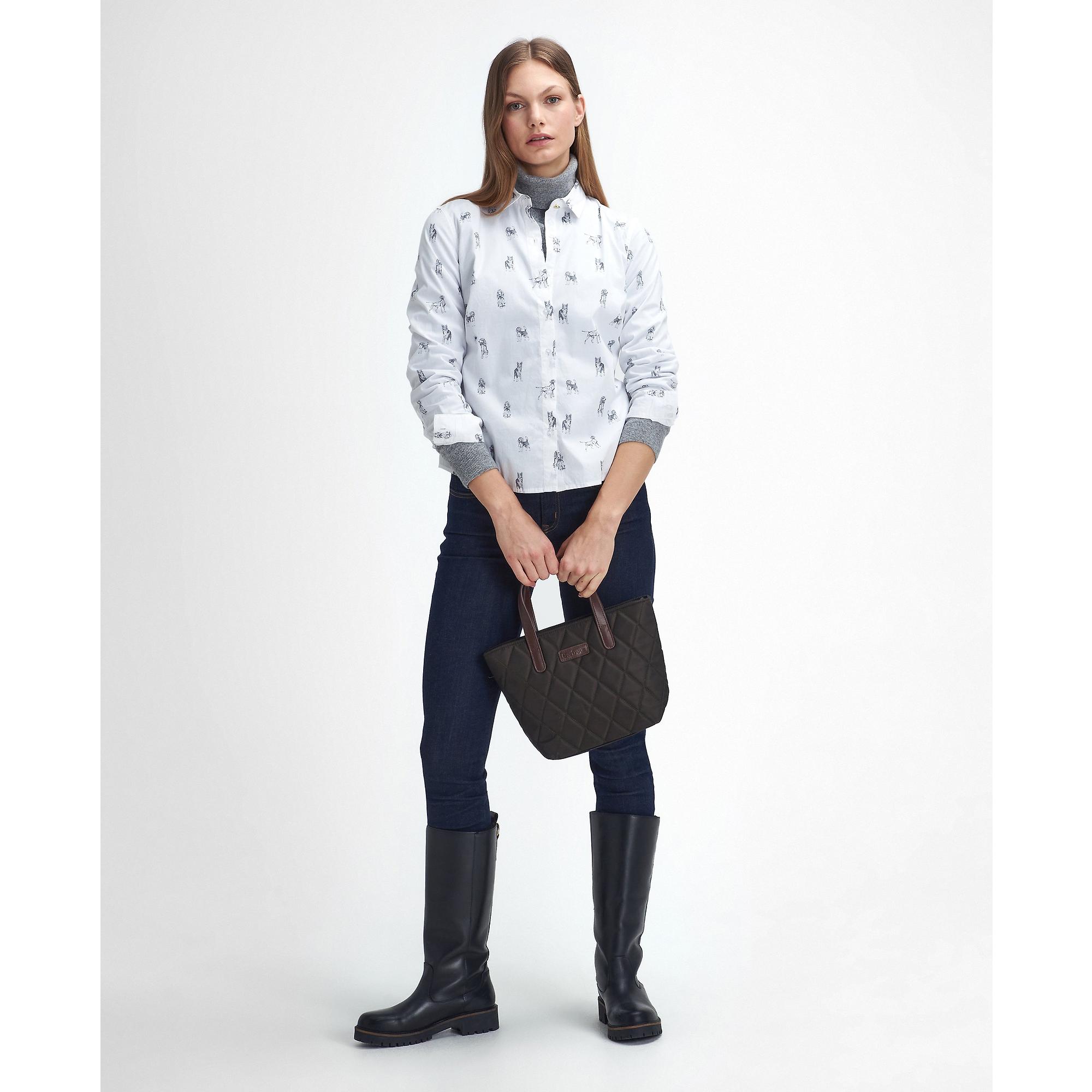 Product image 3 of 5 of Barbour Women's Brambles Tailored Shirt - Dog Print