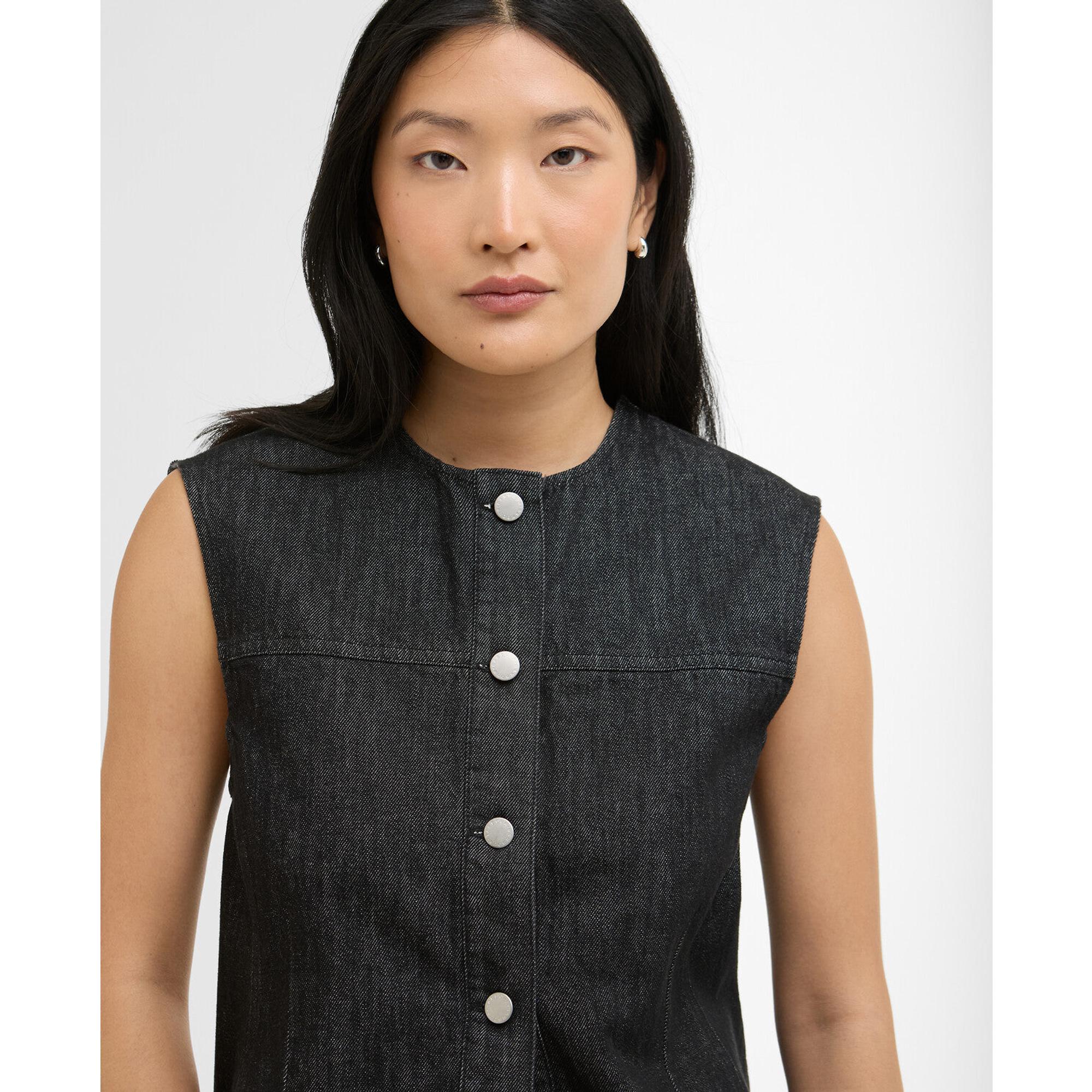 Product image 6 of 6 of Barbour Women's Myra Denim Shirt - Black Denim