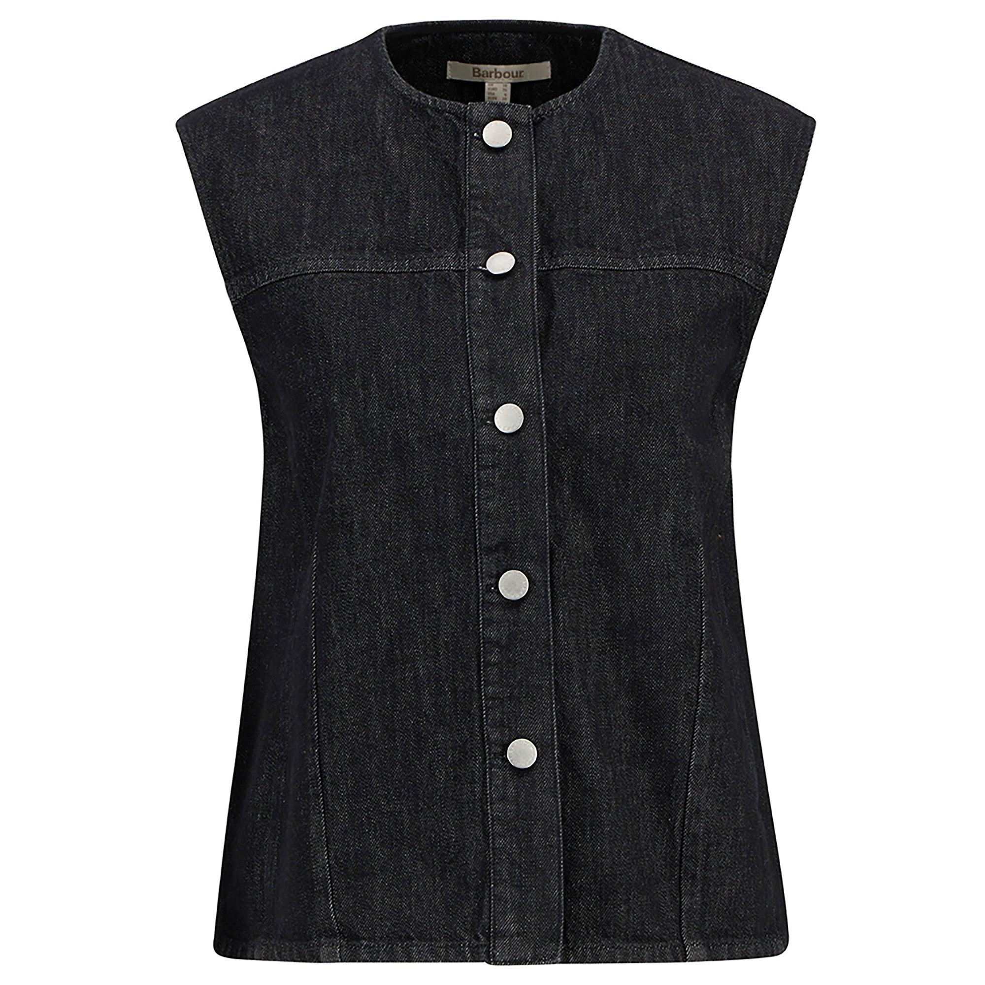Product image 1 of 6 of Barbour Women's Myra Denim Shirt - Black Denim