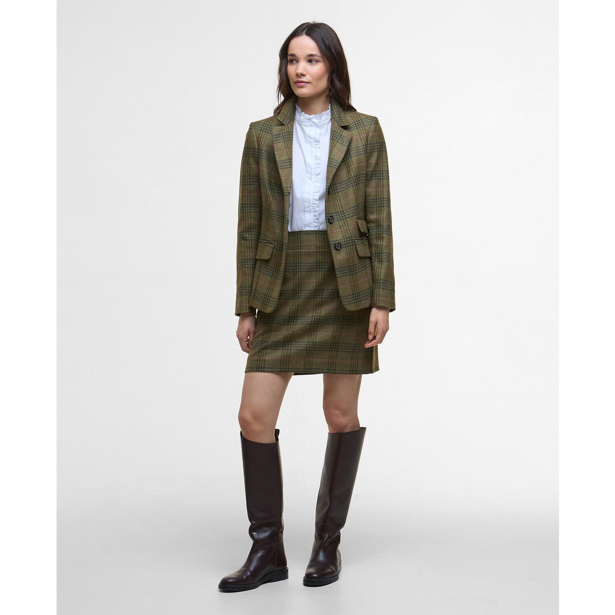 Product image 2 of 5 of Barbour Women's Bamburgh Mini Skirt - Arabesque/Brown