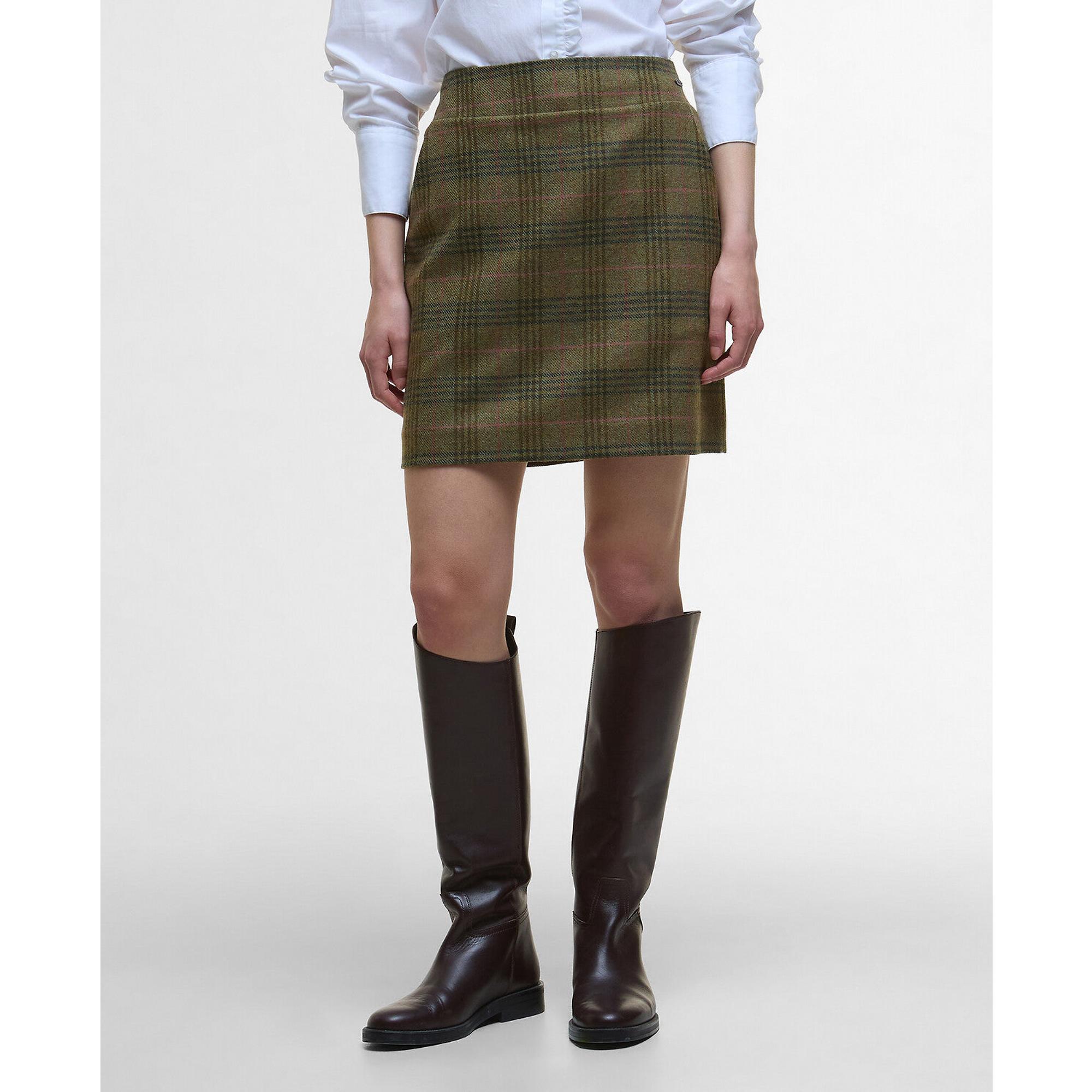 Product image 3 of 5 of Barbour Women's Bamburgh Mini Skirt - Arabesque/Brown