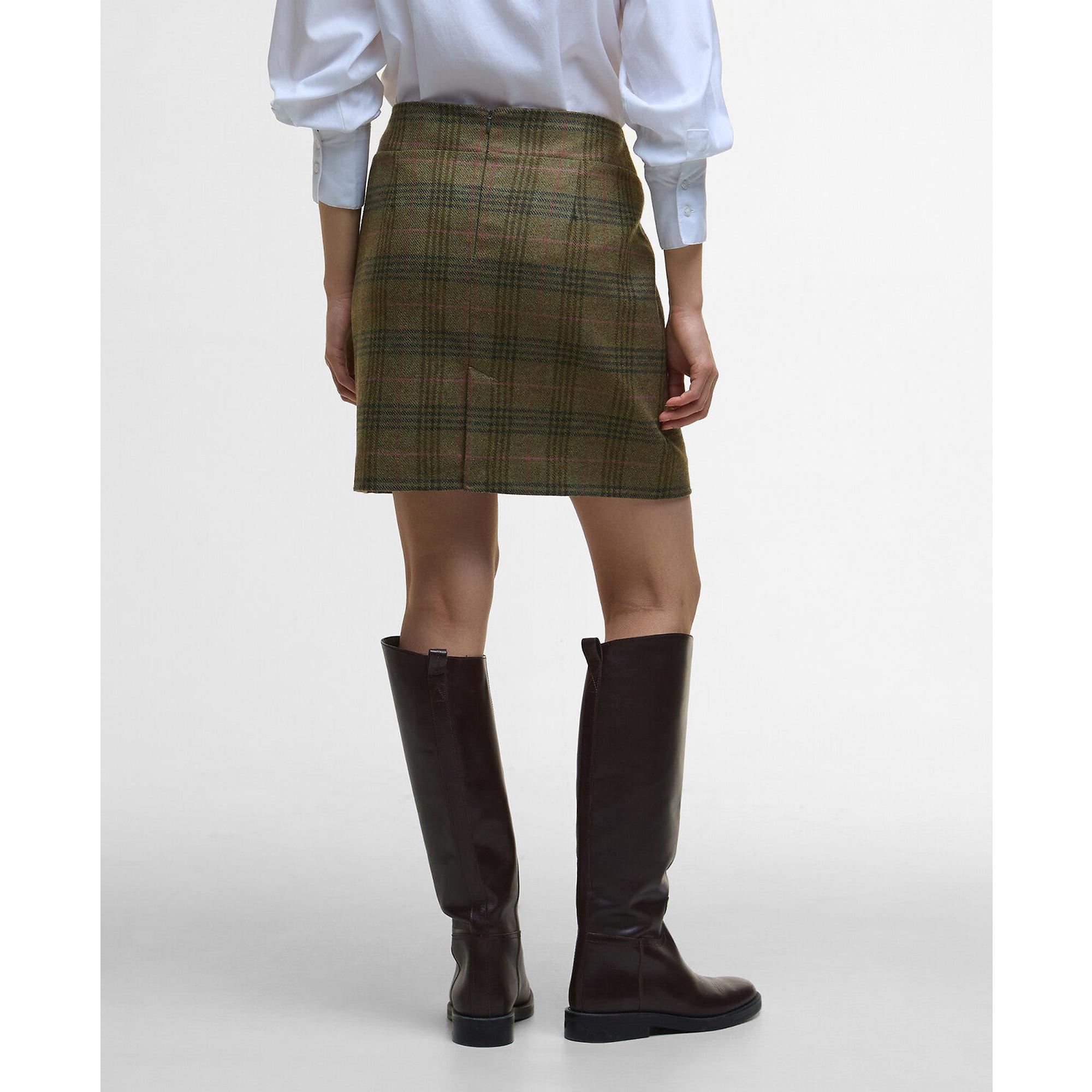 Product image 4 of 5 of Barbour Women's Bamburgh Mini Skirt - Arabesque/Brown