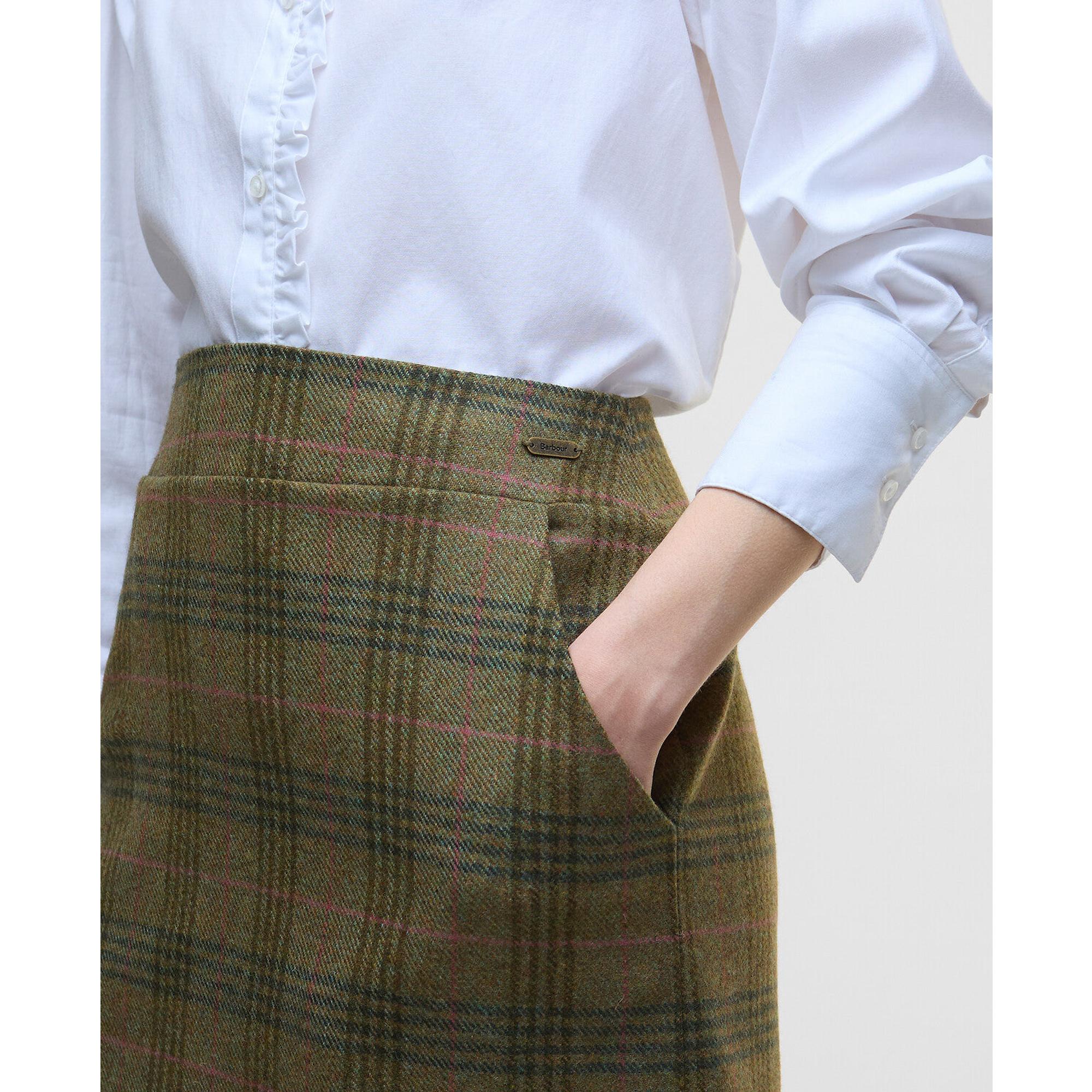 Product image 5 of 5 of Barbour Women's Bamburgh Mini Skirt - Arabesque/Brown