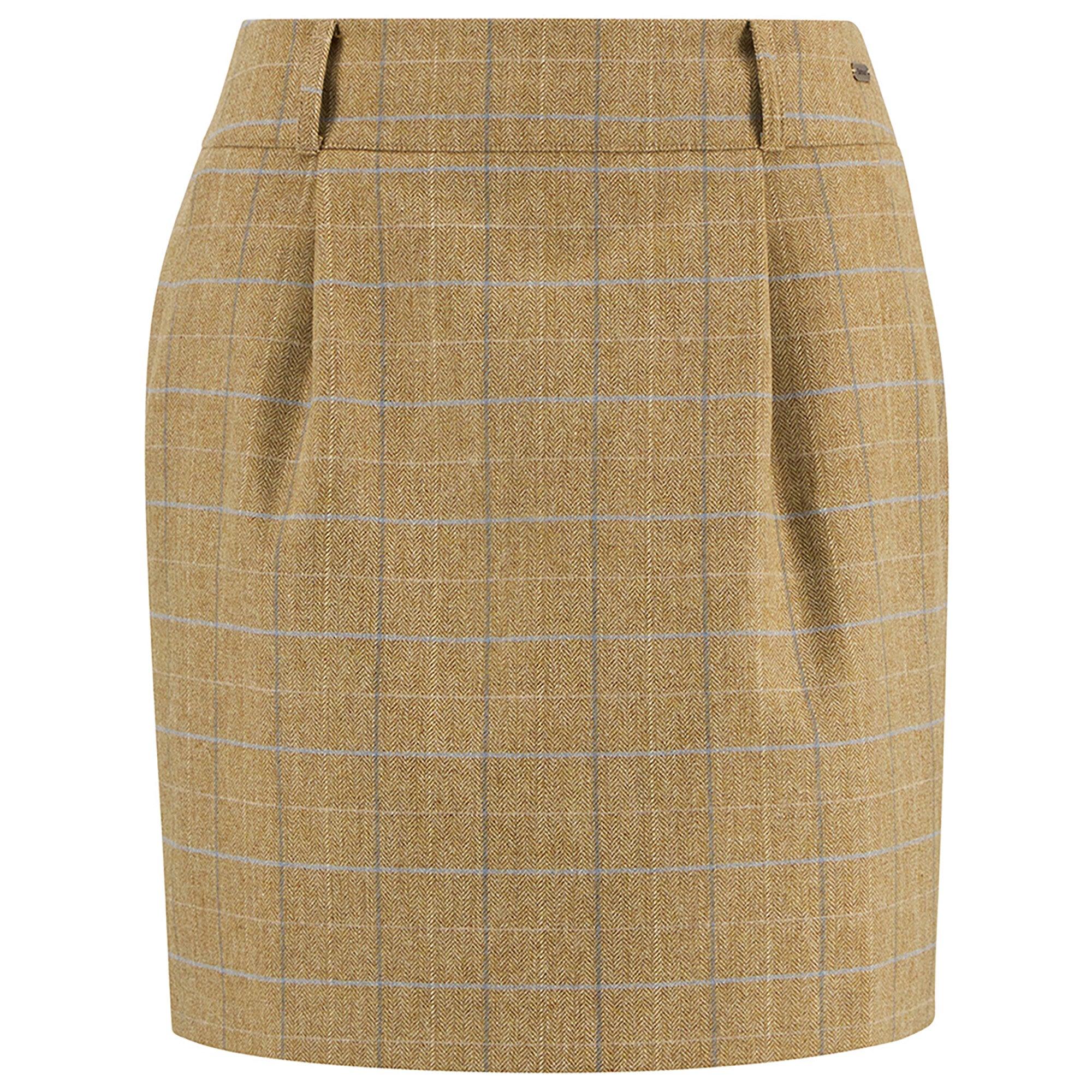 Product image 1 of 7 of Barbour Women's Petunia Mini Skirt - Soft Blue Tweed