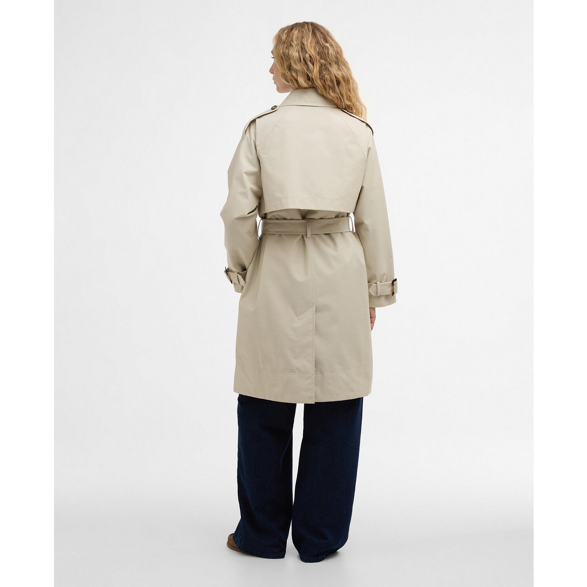 Product image 4 of 7 of Barbour Women's Maia Showerproof Jacket - Mist / Dress Navy Tartan