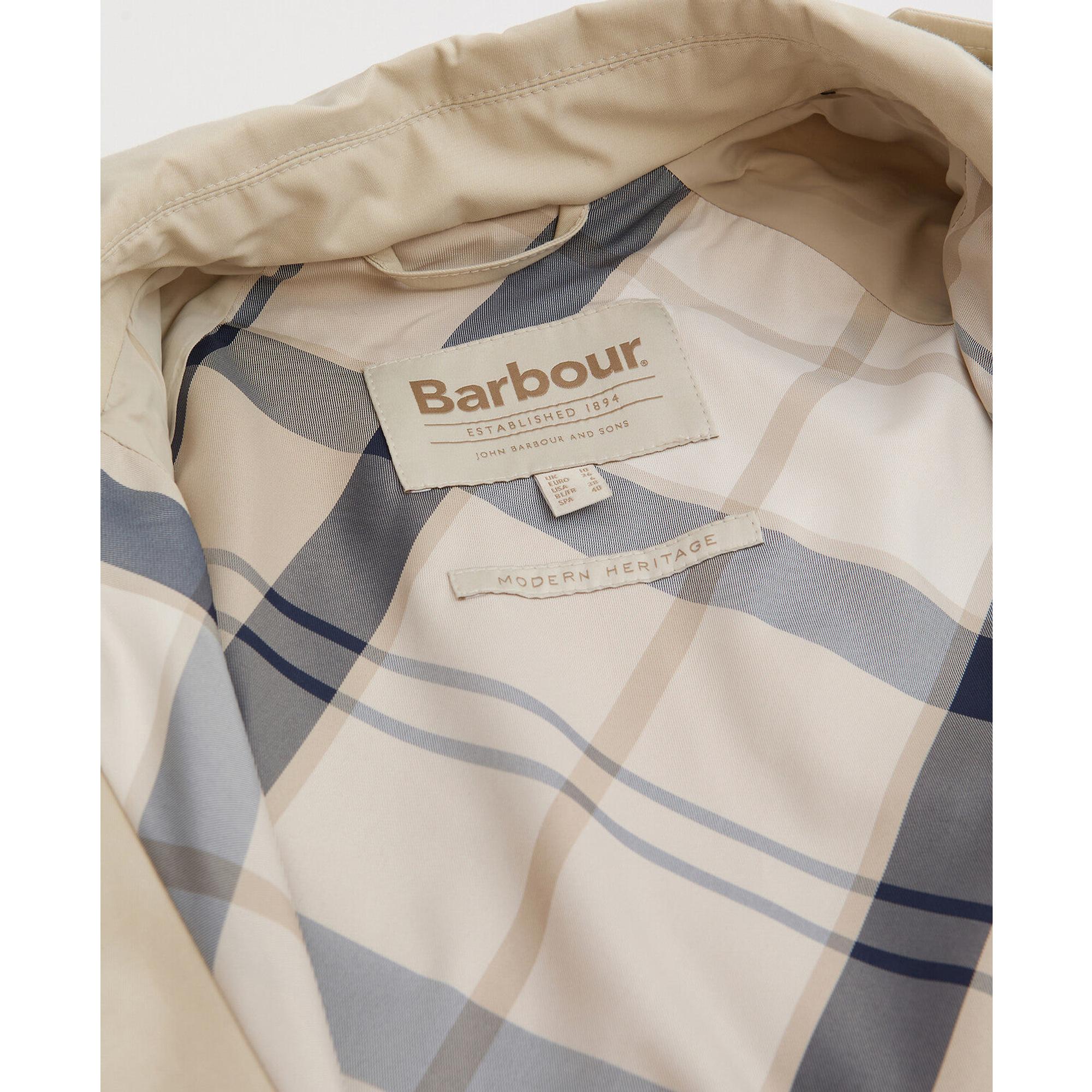 Product image 7 of 7 of Barbour Women's Maia Showerproof Jacket - Mist / Dress Navy Tartan