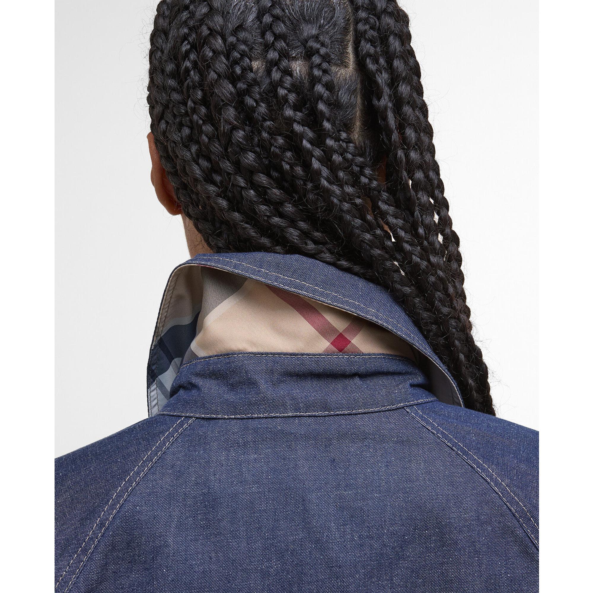 Product image 7 of 9 of Barbour Women's Demi Showerproof Jacket - Indigo/Hessian Tartan