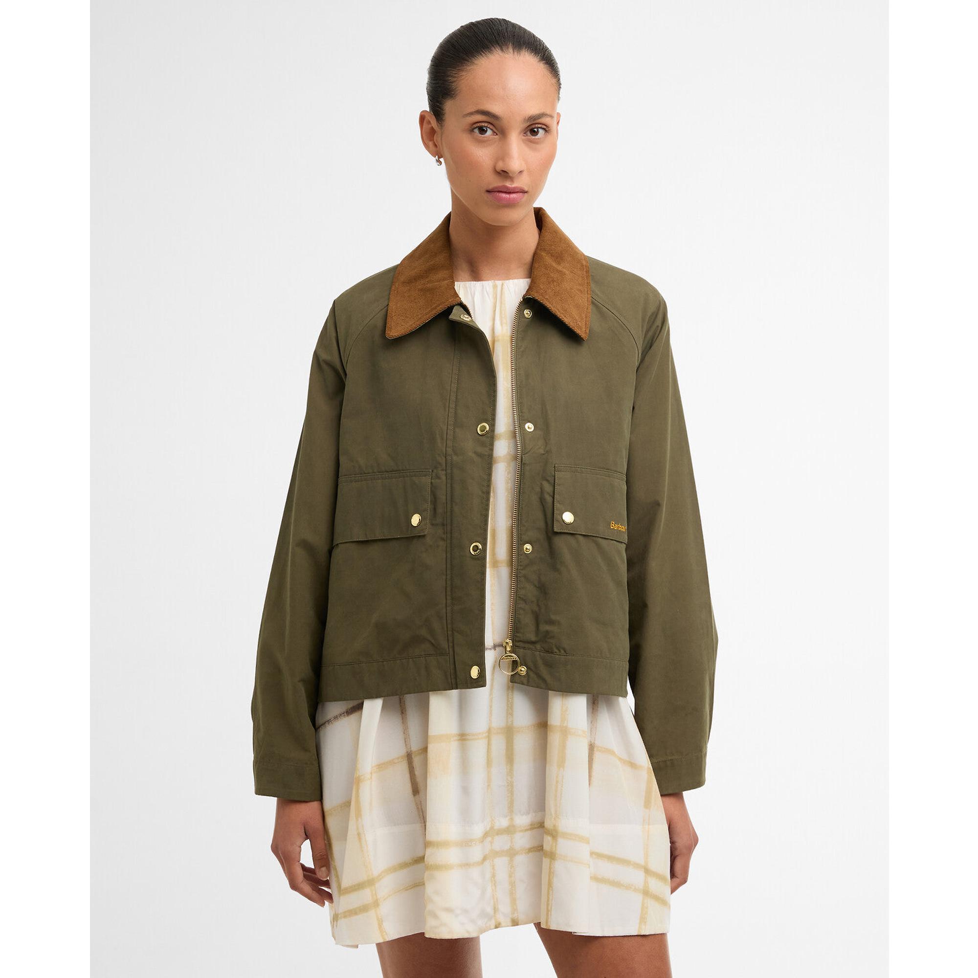 Product image 2 of 6 of Barbour Women's Medland Showerproof Jacket - Ivy Green/Ancient