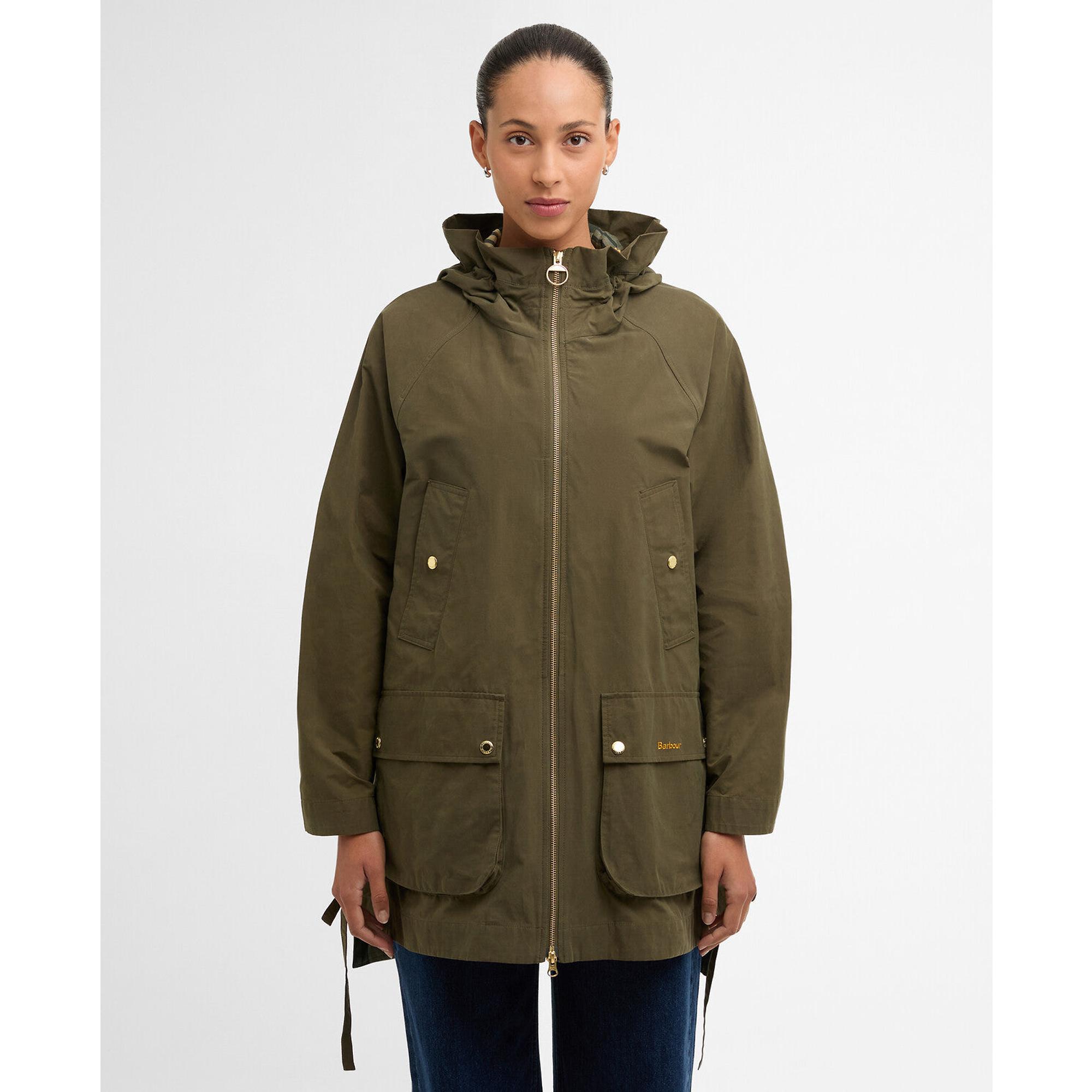 Product image 2 of 7 of Barbour Women's Middlemarch Showerproof Jacket - Ivy Green/Ancient