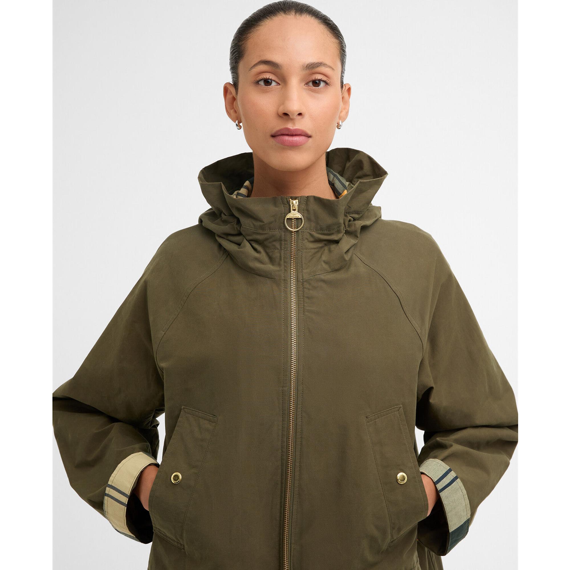Product image 5 of 7 of Barbour Women's Middlemarch Showerproof Jacket - Ivy Green/Ancient
