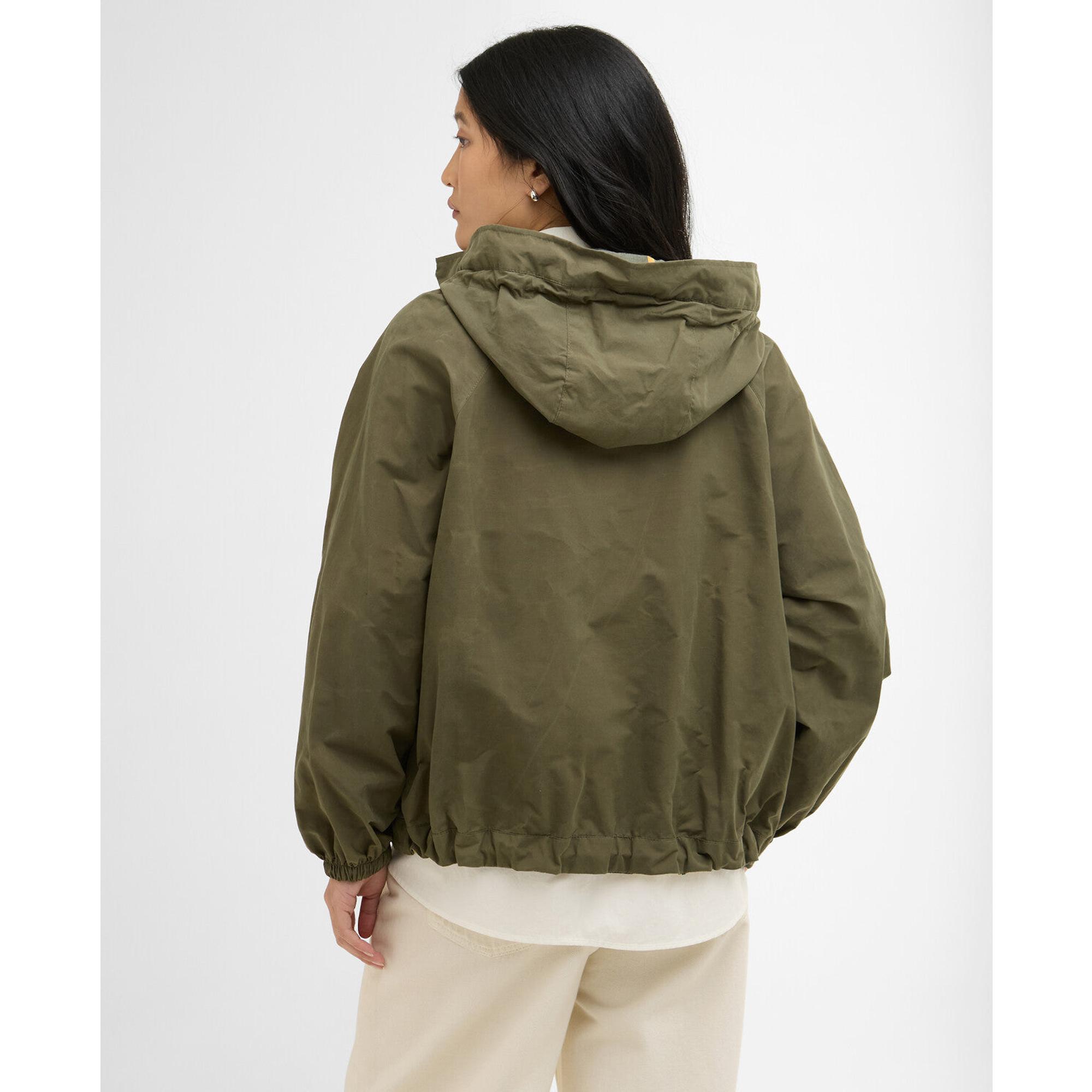 Product image 4 of 7 of Barbour Women's Hawkridge Showerproof Jacket - Ivy Green/Ancient