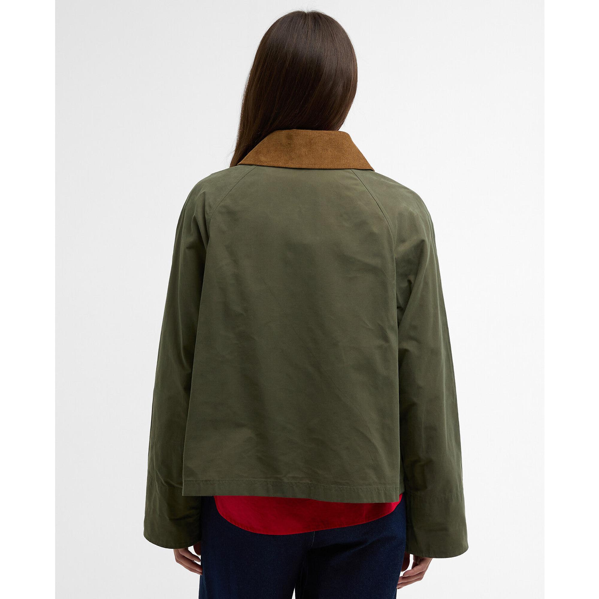 Product image 4 of 6 of Barbour Women's Icons Spey Showerproof Jacket - Ivy Green/Ancient