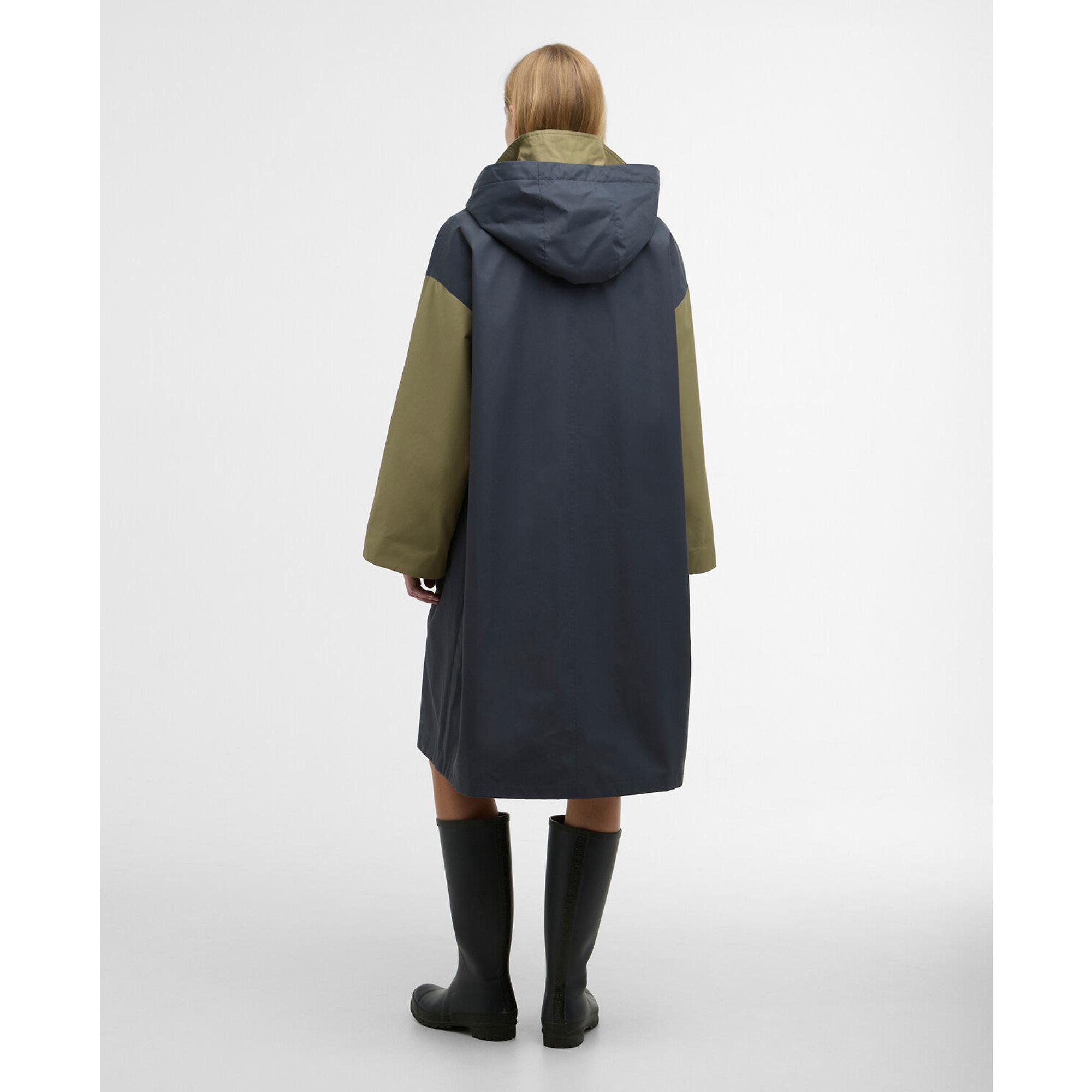 Product image 4 of 8 of Barbour Women's Blearigg Showerproof Jacket - Dusk Grey/Gardenia/Bleached Olive/Lilac Ash