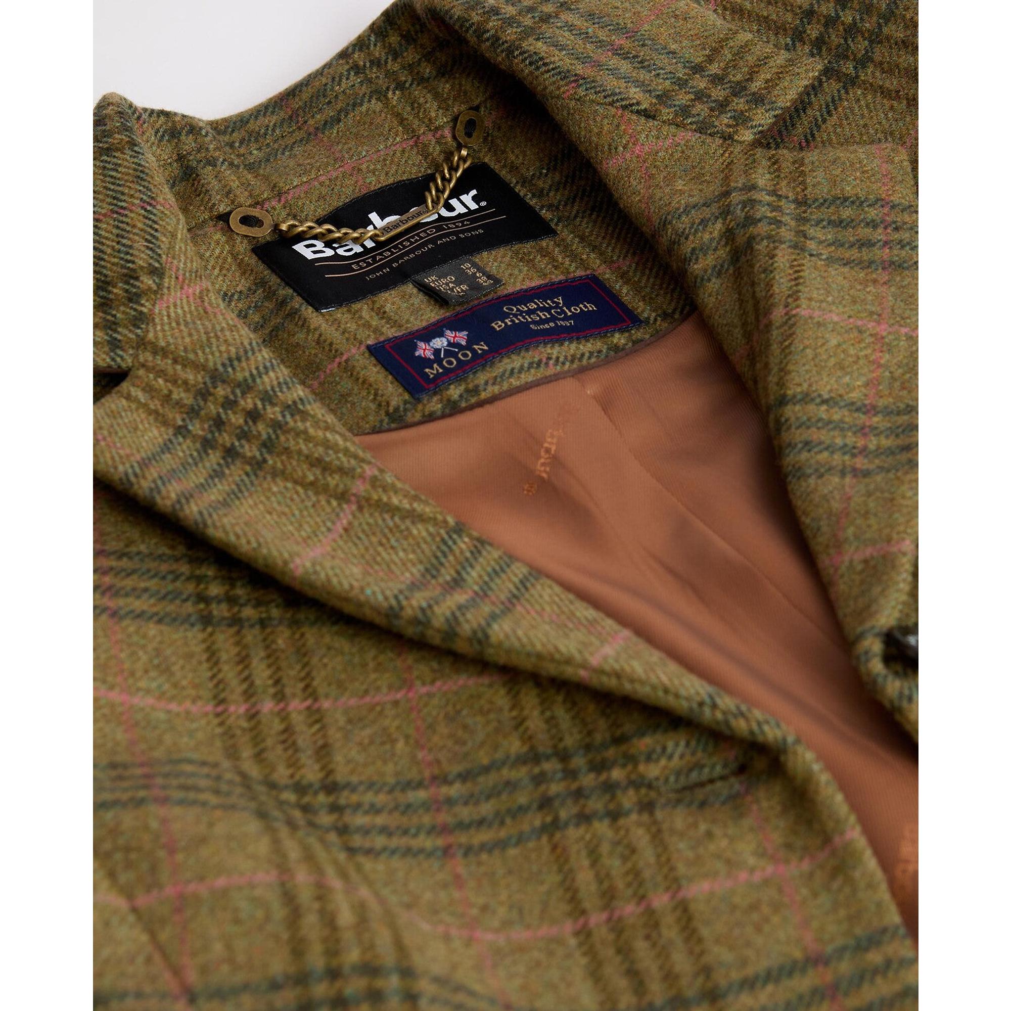 Product image 7 of 7 of Barbour Women's Carlby Tailored Jacket - Arabesque/Brown