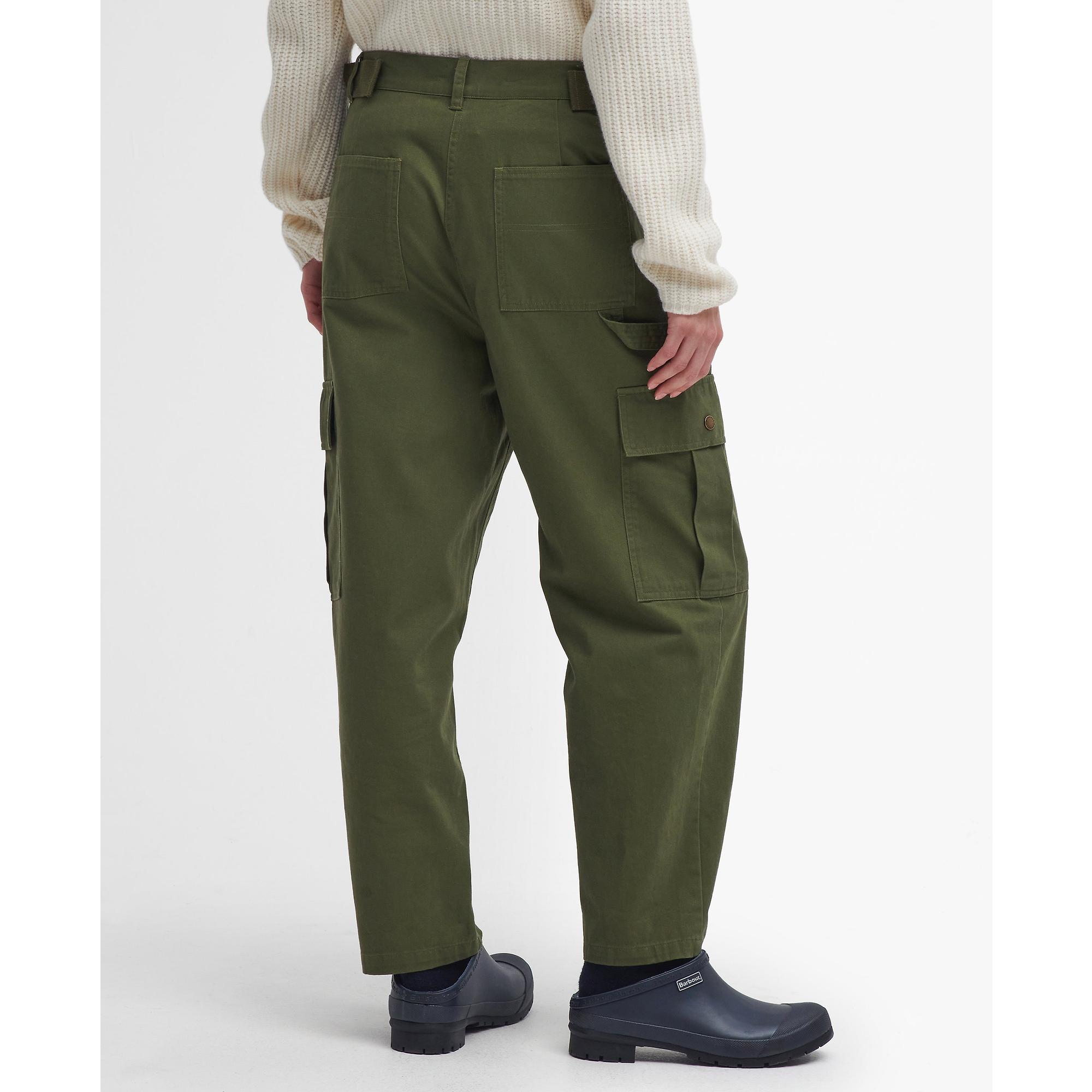 Product image 5 of 5 of Barbour Women's Elisha Cargo Trousers - Dark Moss