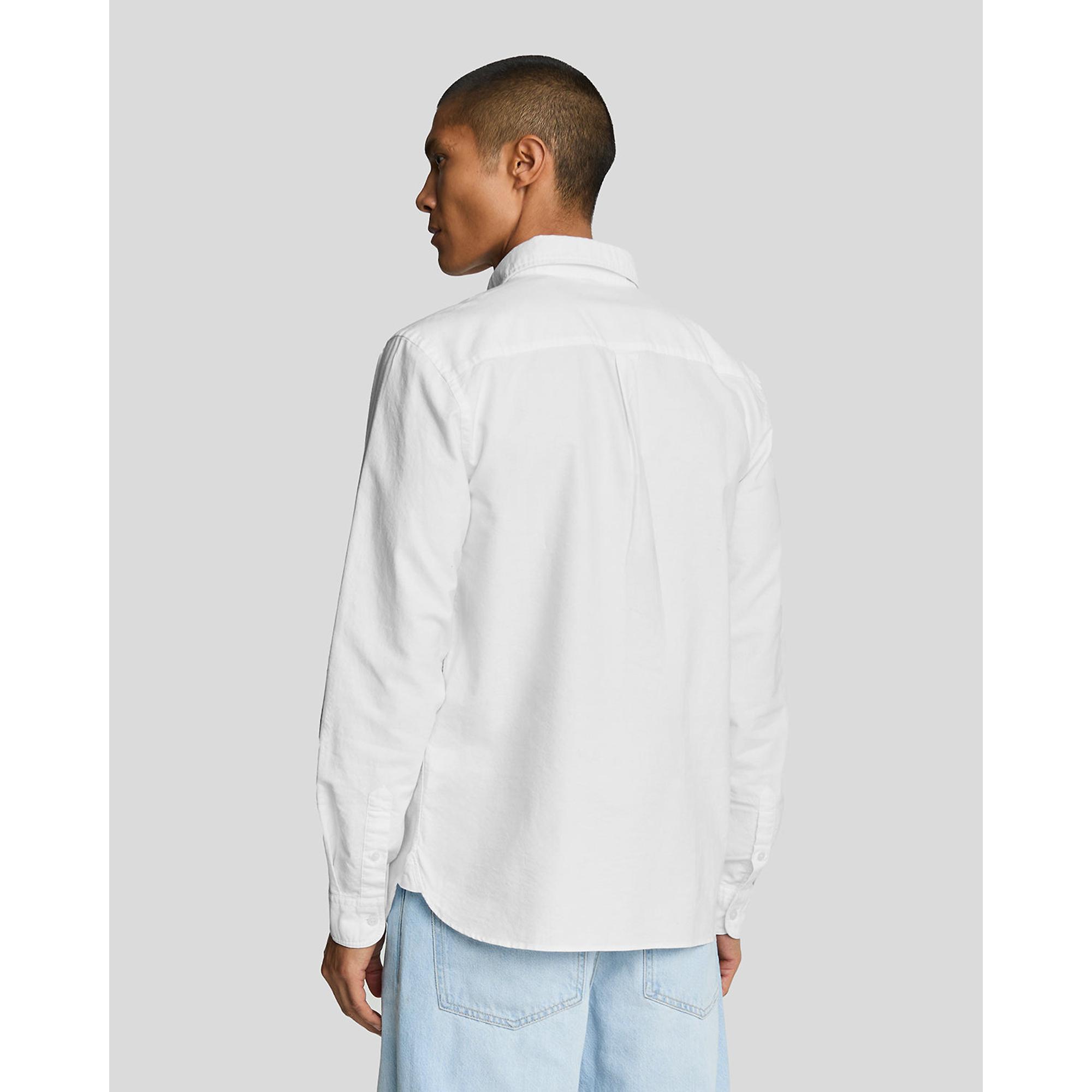 Product image 2 of 5 of Lyle & Scott Men's Plain Oxford Shirt - White