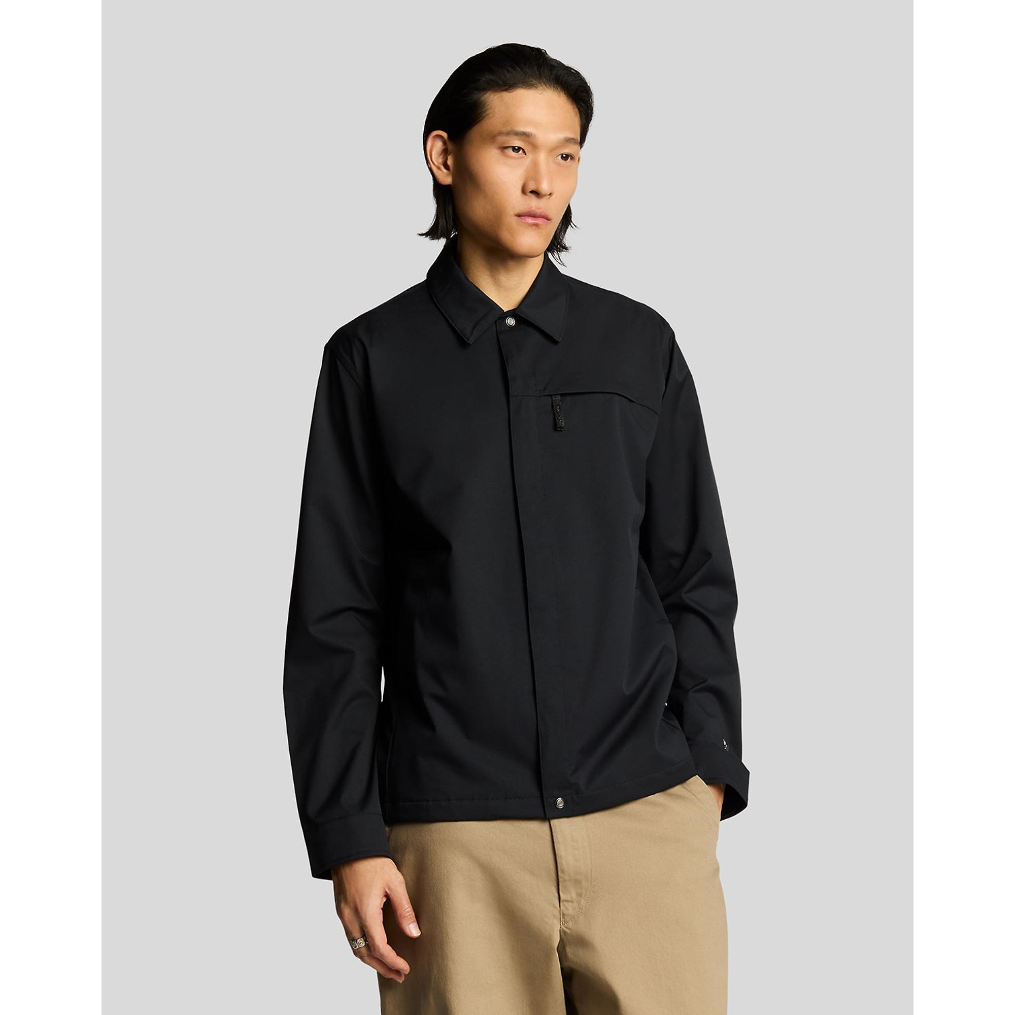 Product image 2 of 7 of Lyle & Scott Men's Technical Twill Overshirt - Lacquer