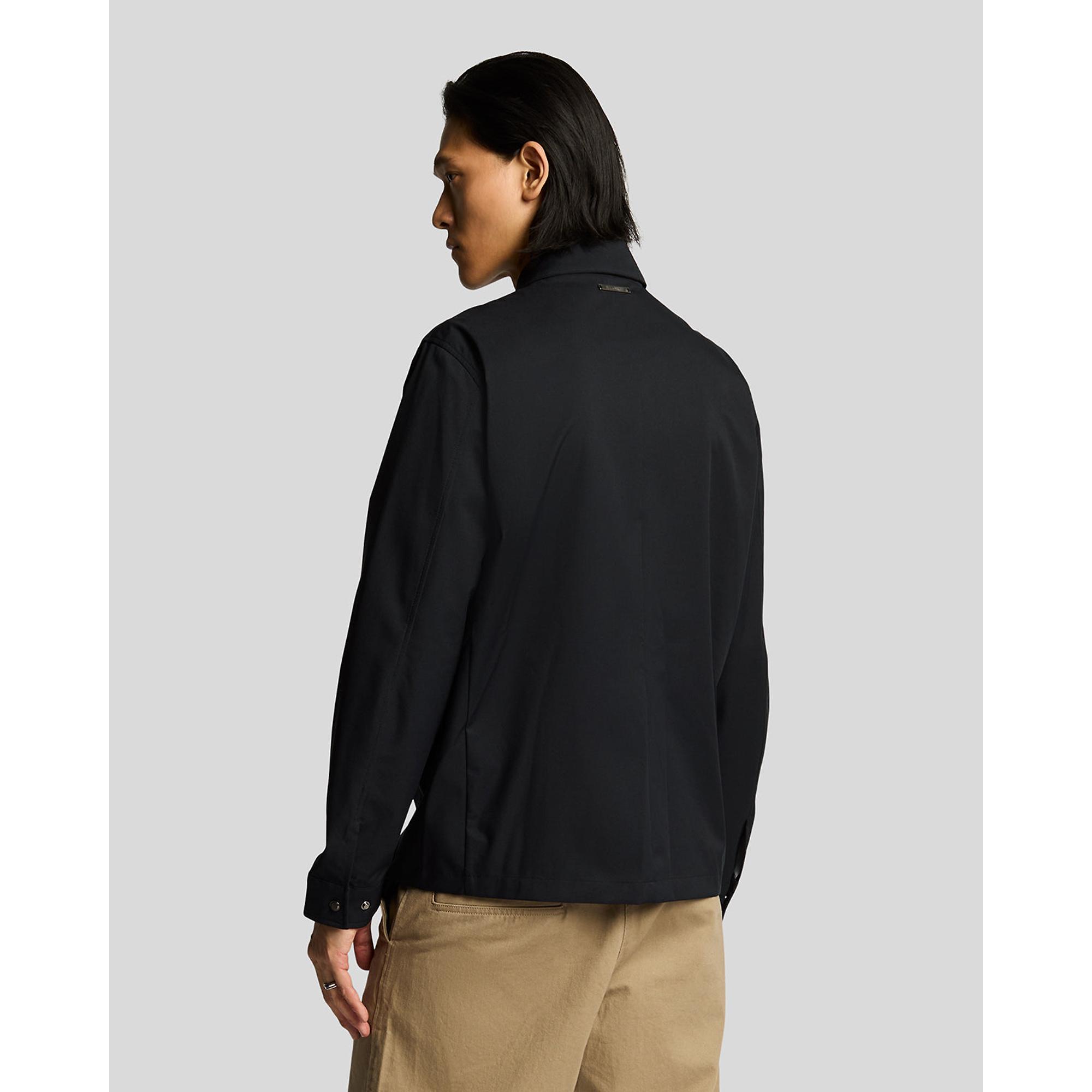 Product image 4 of 7 of Lyle & Scott Men's Technical Twill Overshirt - Lacquer